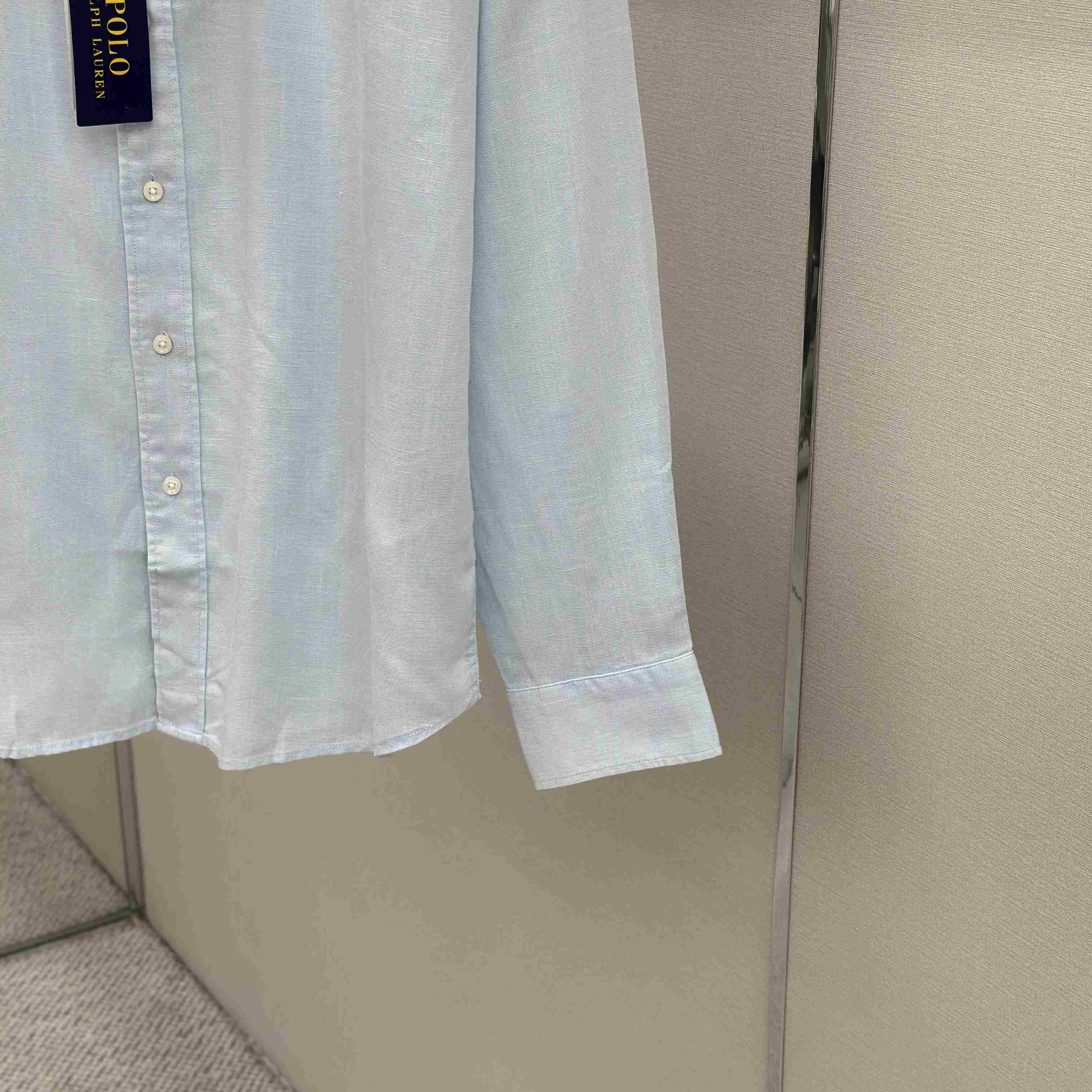  Ralph Lauren Classic Fit Linen Shirt - DesignerGu