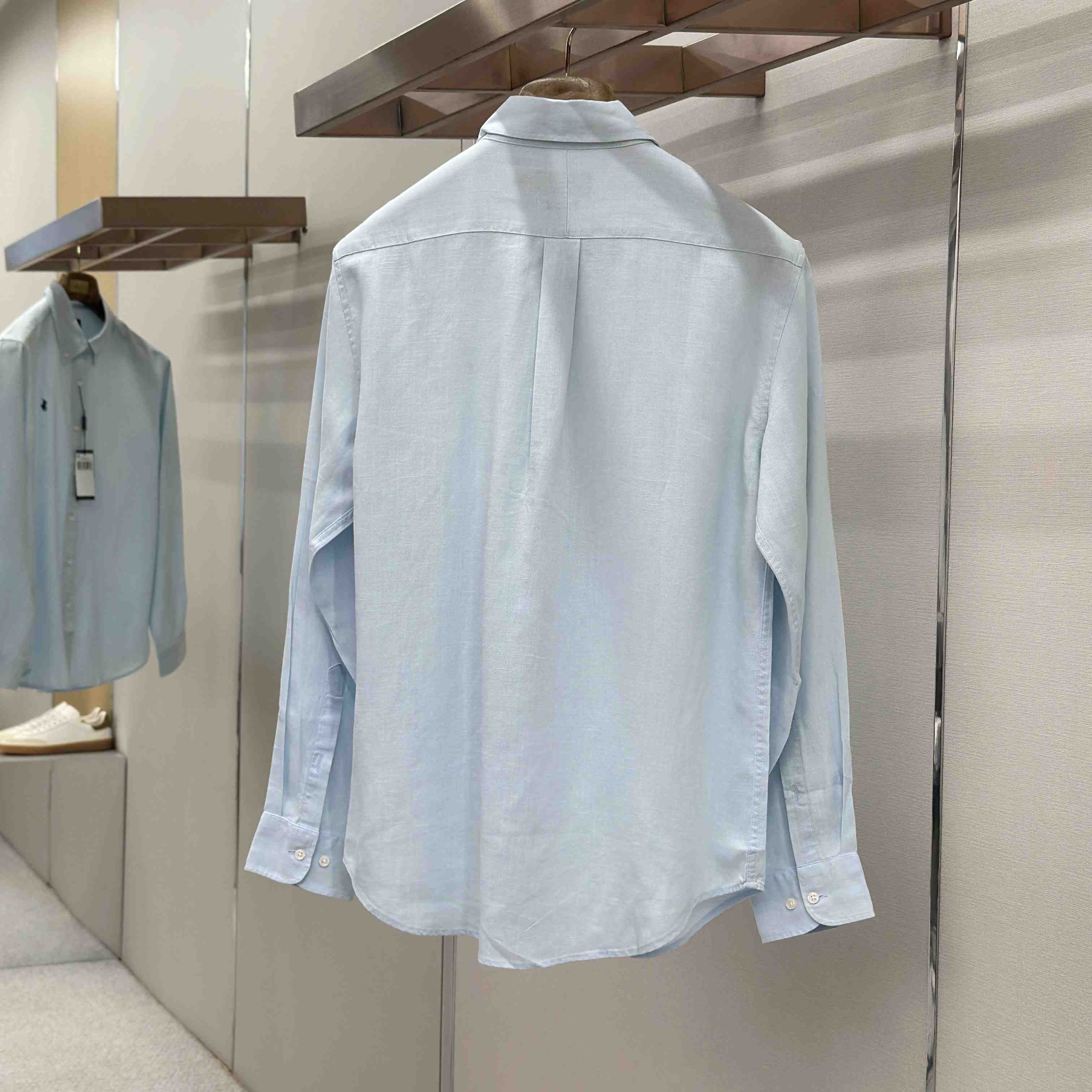  Ralph Lauren Classic Fit Linen Shirt - DesignerGu