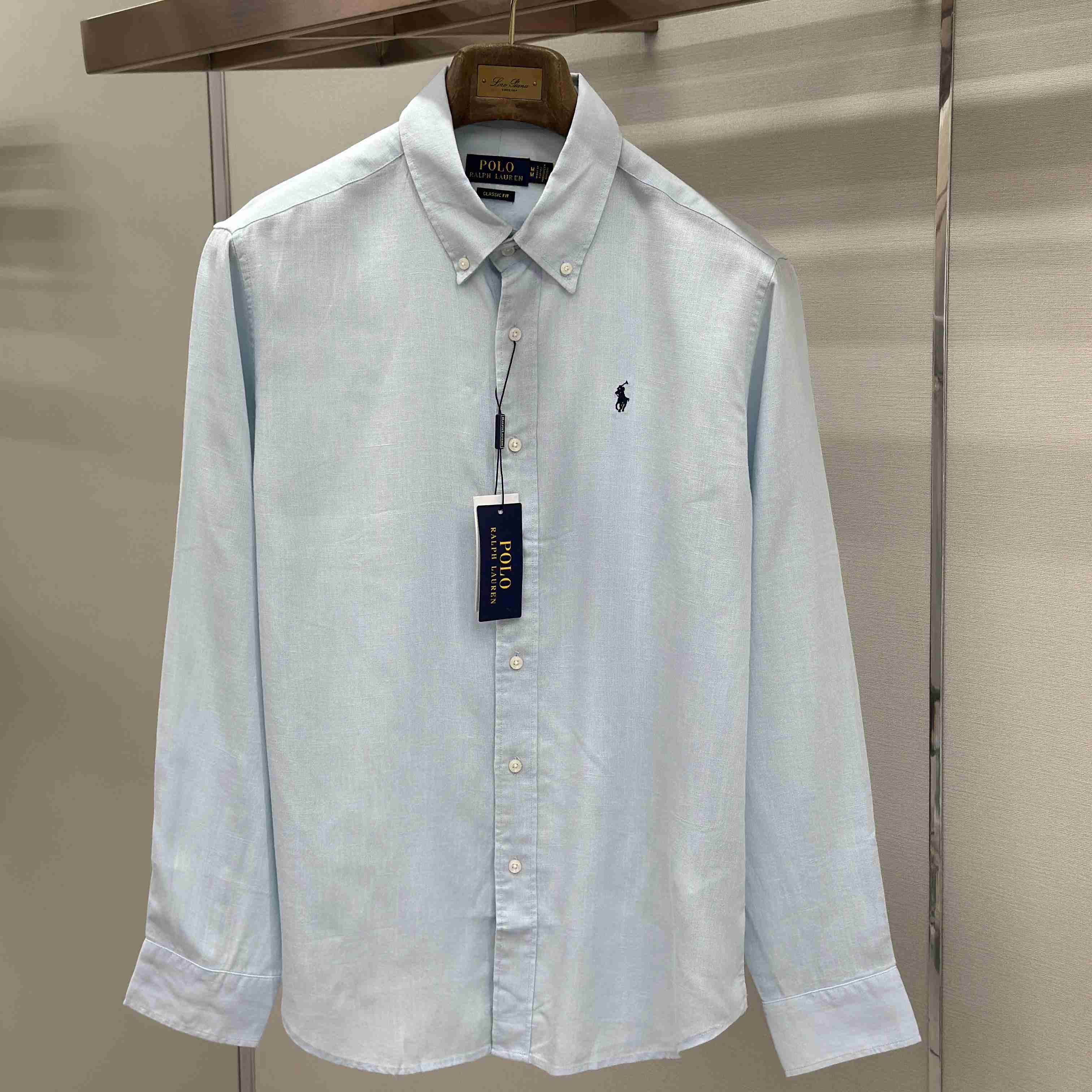  Ralph Lauren Classic Fit Linen Shirt - DesignerGu