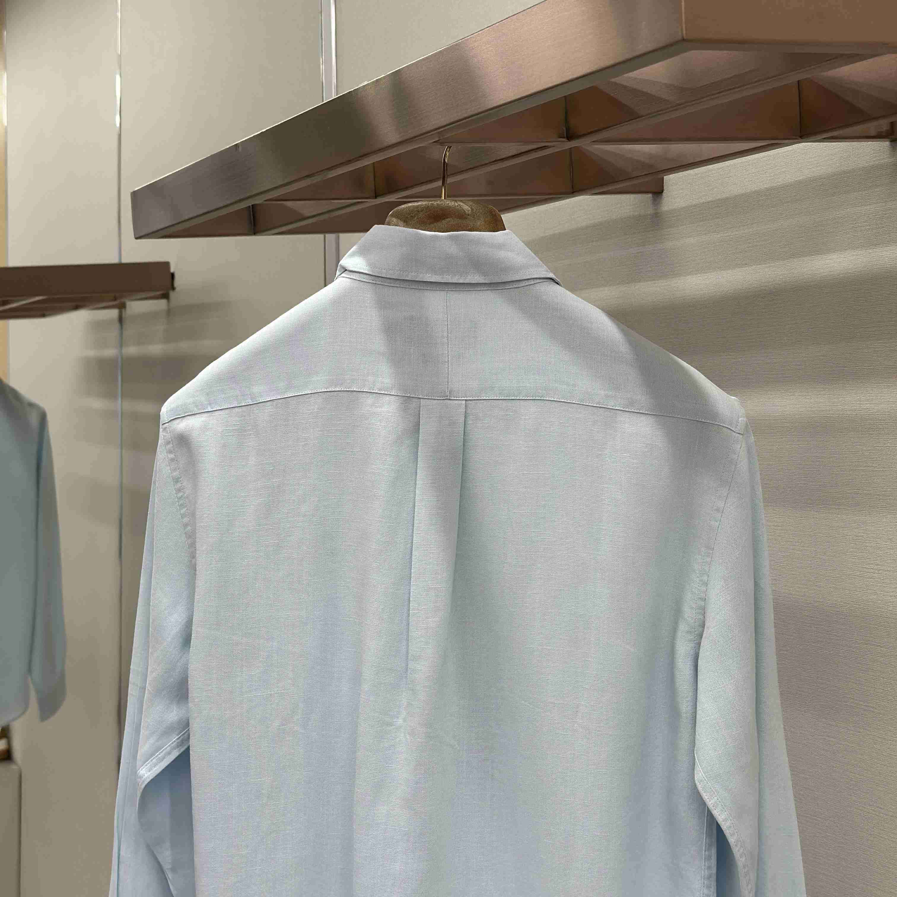  Ralph Lauren Classic Fit Linen Shirt - DesignerGu