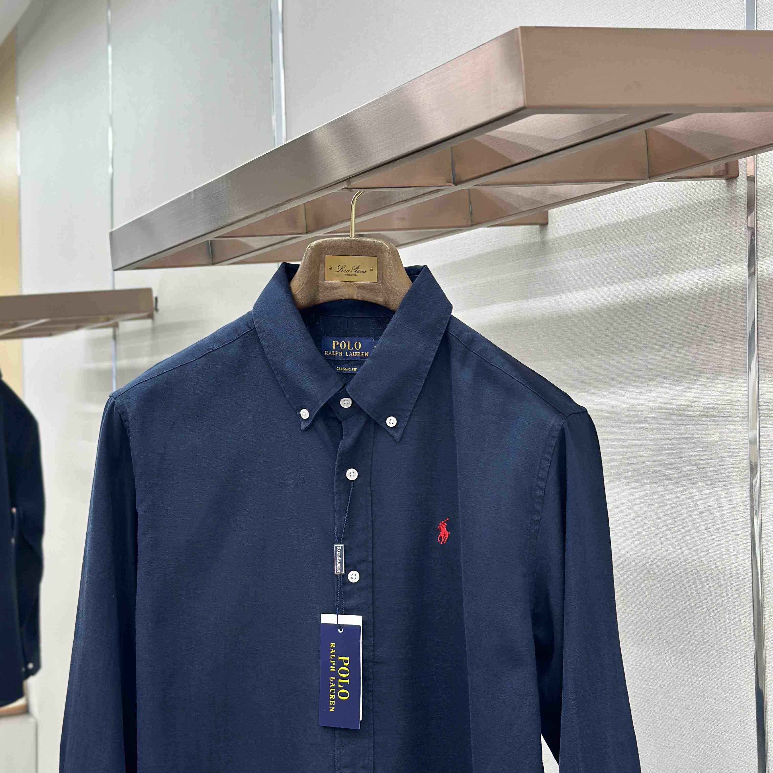  Ralph Lauren Classic Fit Linen Shirt - DesignerGu