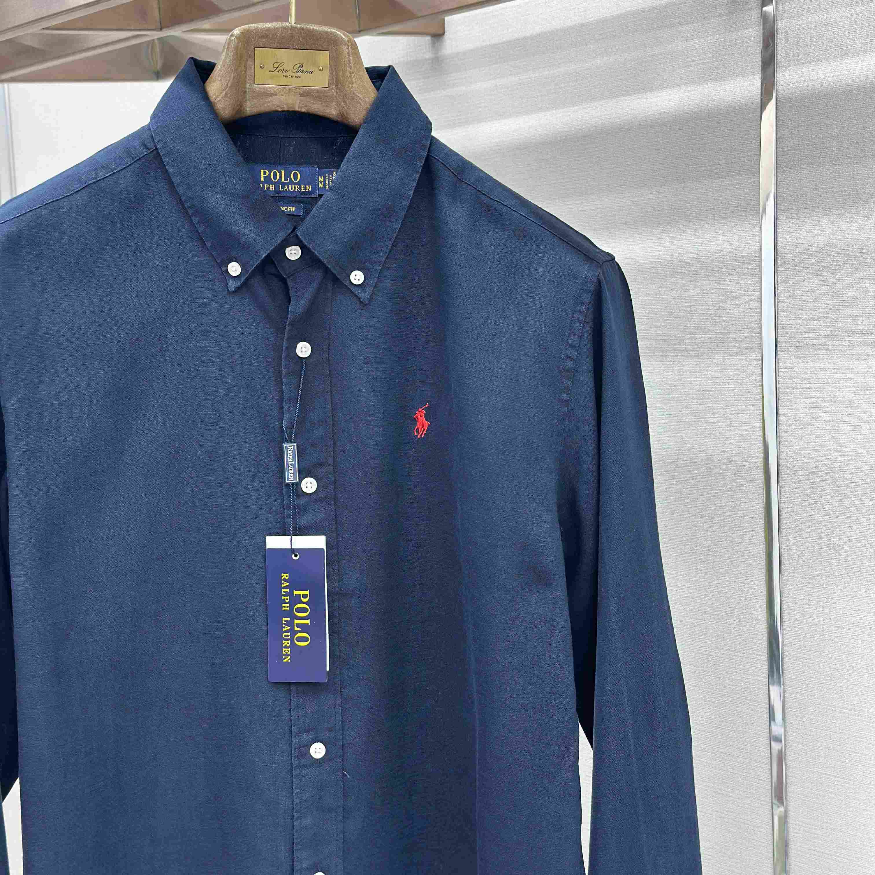  Ralph Lauren Classic Fit Linen Shirt - DesignerGu