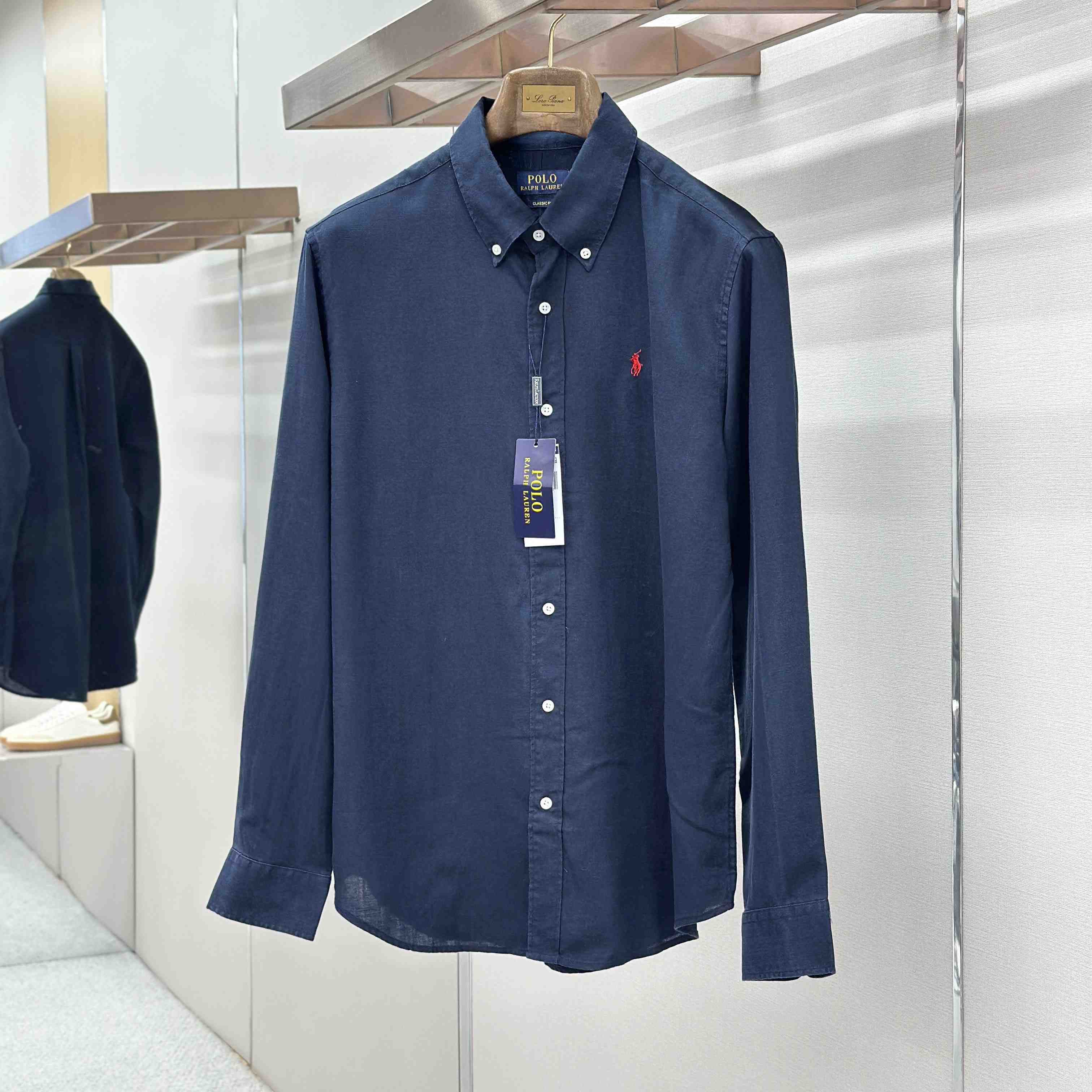  Ralph Lauren Classic Fit Linen Shirt - DesignerGu