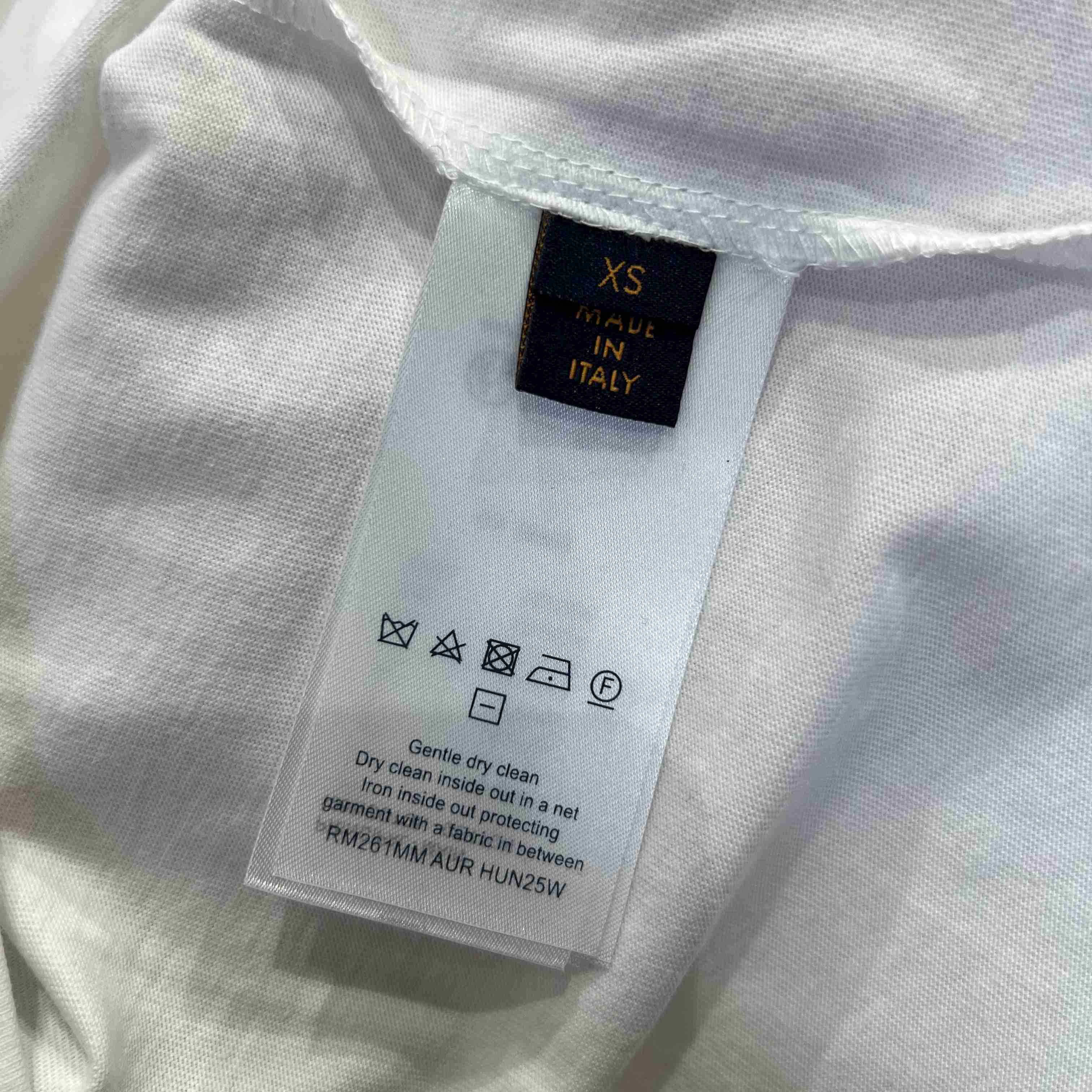 Louis Vuitton Denim Signature Short-Sleeved T-Shirt 1AK7H1 - DesignerGu