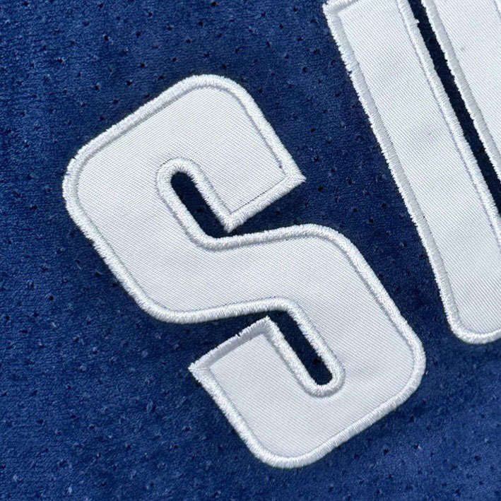 Supreme Ultrasuede Mesh Short 'Blue' - DesignerGu