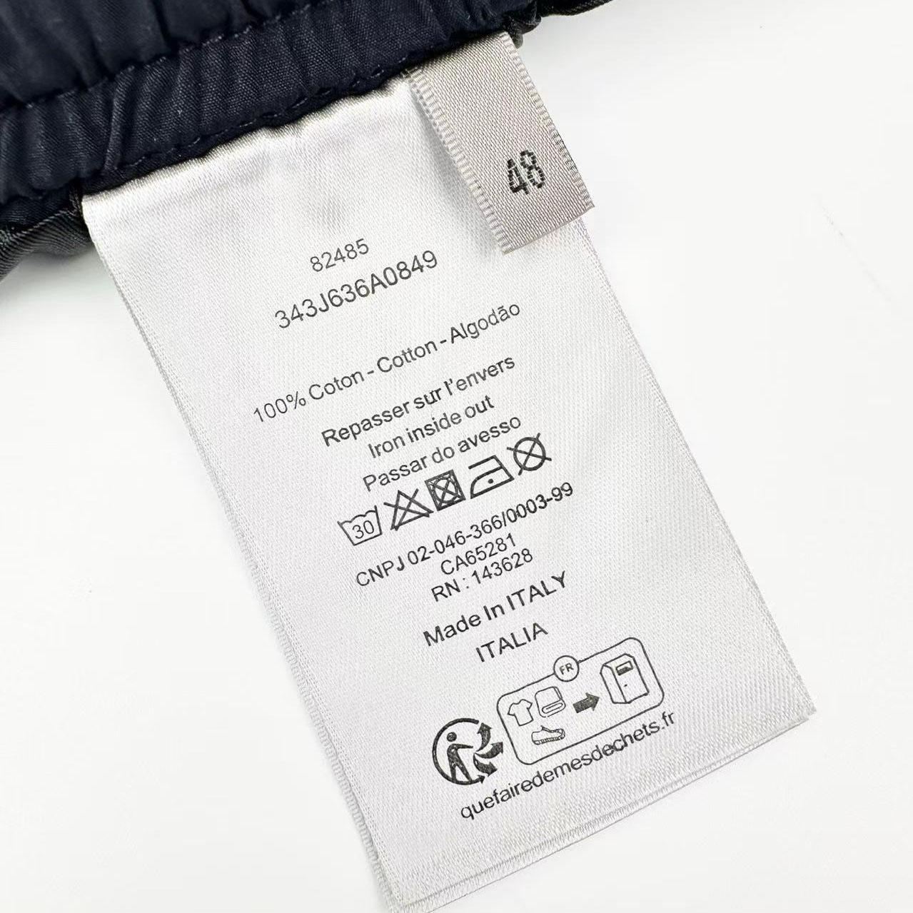 Dior Track Pants With Dior Montaigne Embroidery - DesignerGu