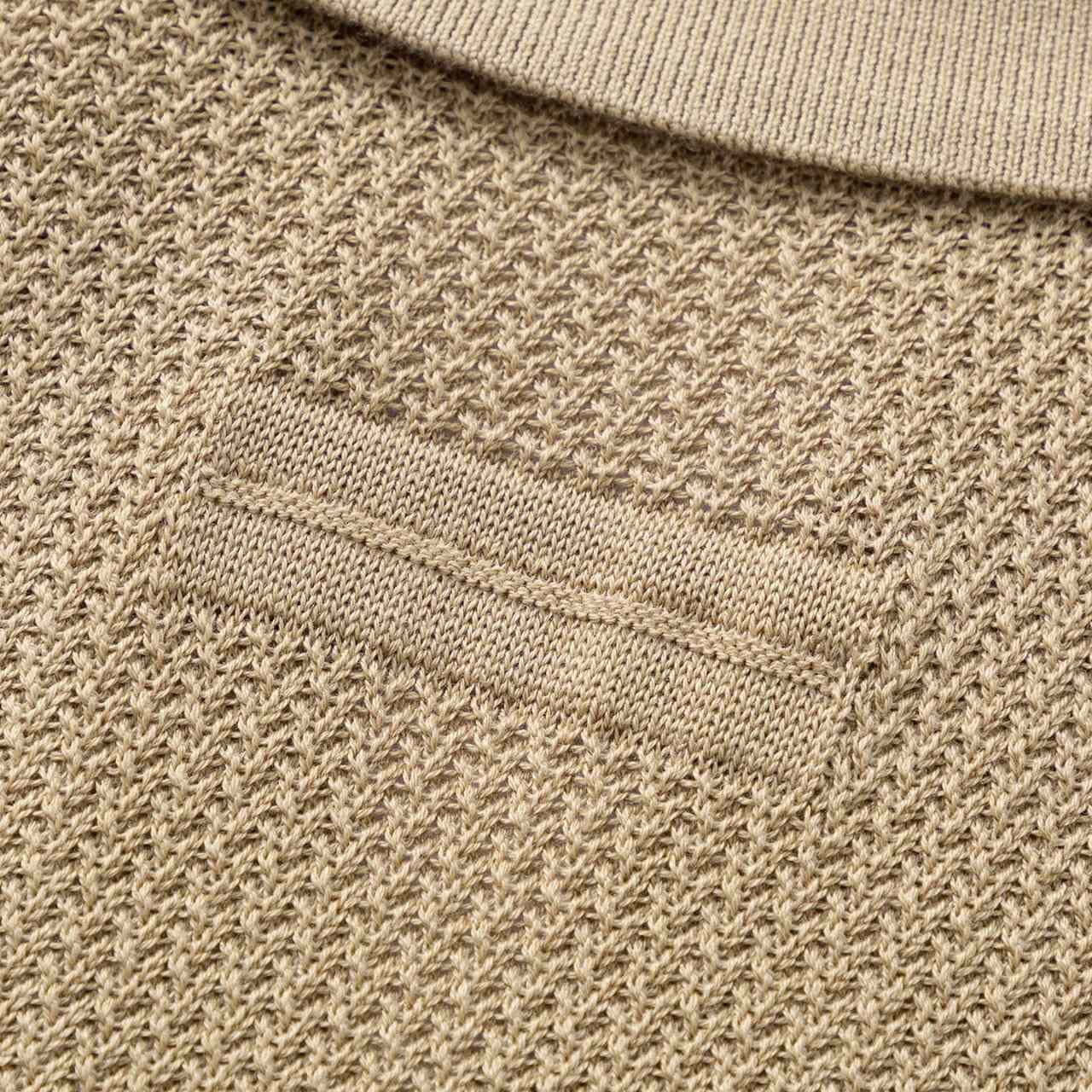 Zegna Premium Cotton Knit Johnny Collar Polo Sweater - DesignerGu