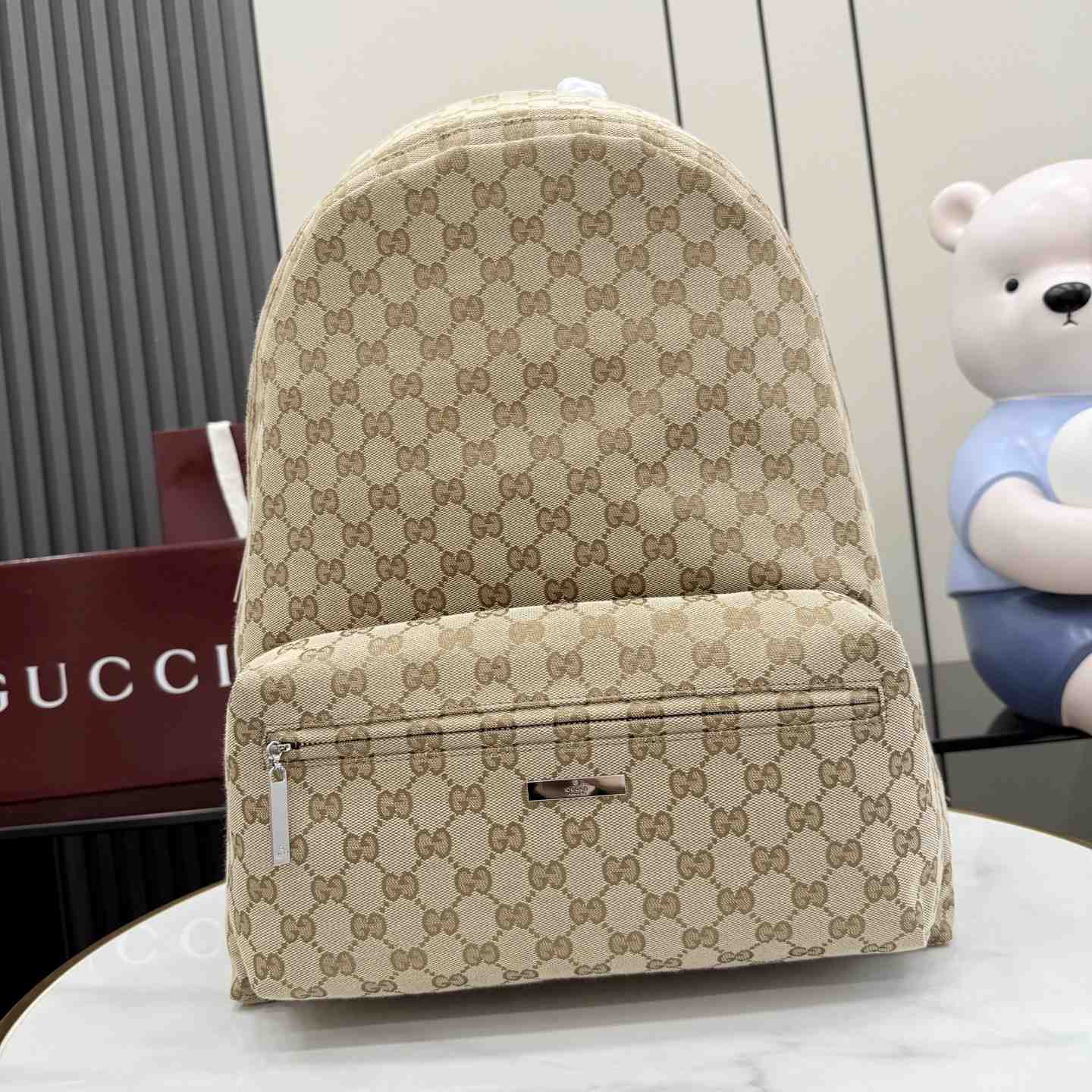 Gucci Large Gucci Tag Backpack  875226 - DesignerGu