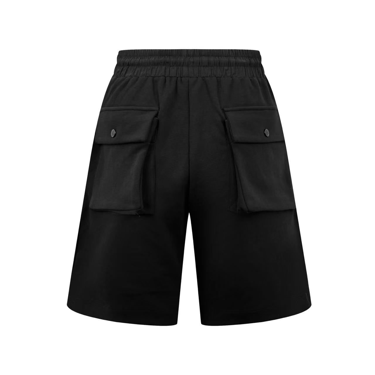 Amiri Drawstring-Waist Cargo Track Shorts - DesignerGu