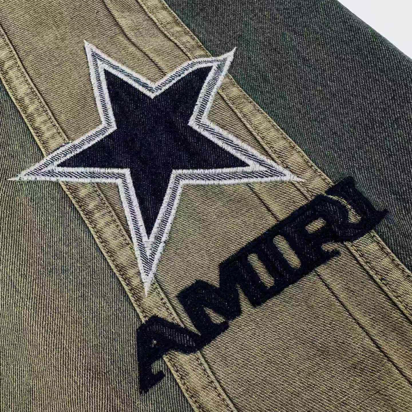 Amiri Blue 'AMIRI' Sport Denim Track Pants - DesignerGu