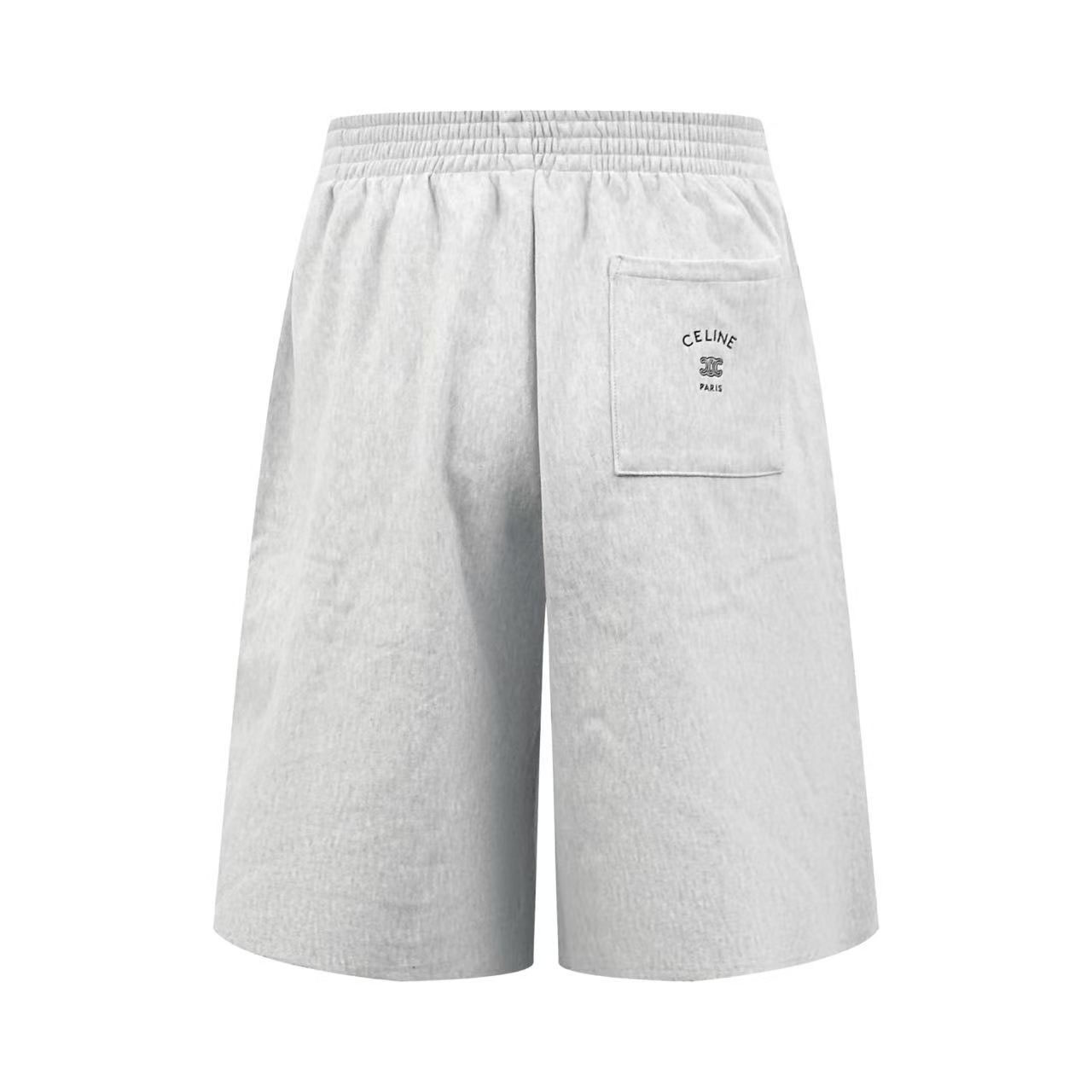 Celine Shorts In Cotton Fleece - DesignerGu