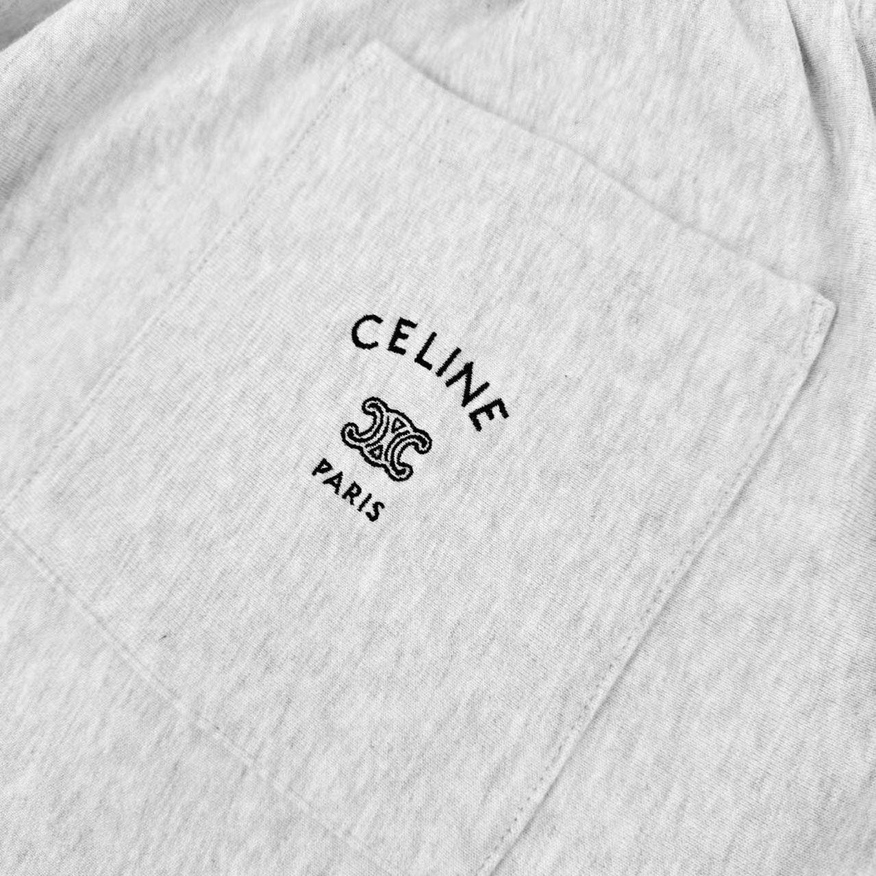 Celine Shorts In Cotton Fleece - DesignerGu