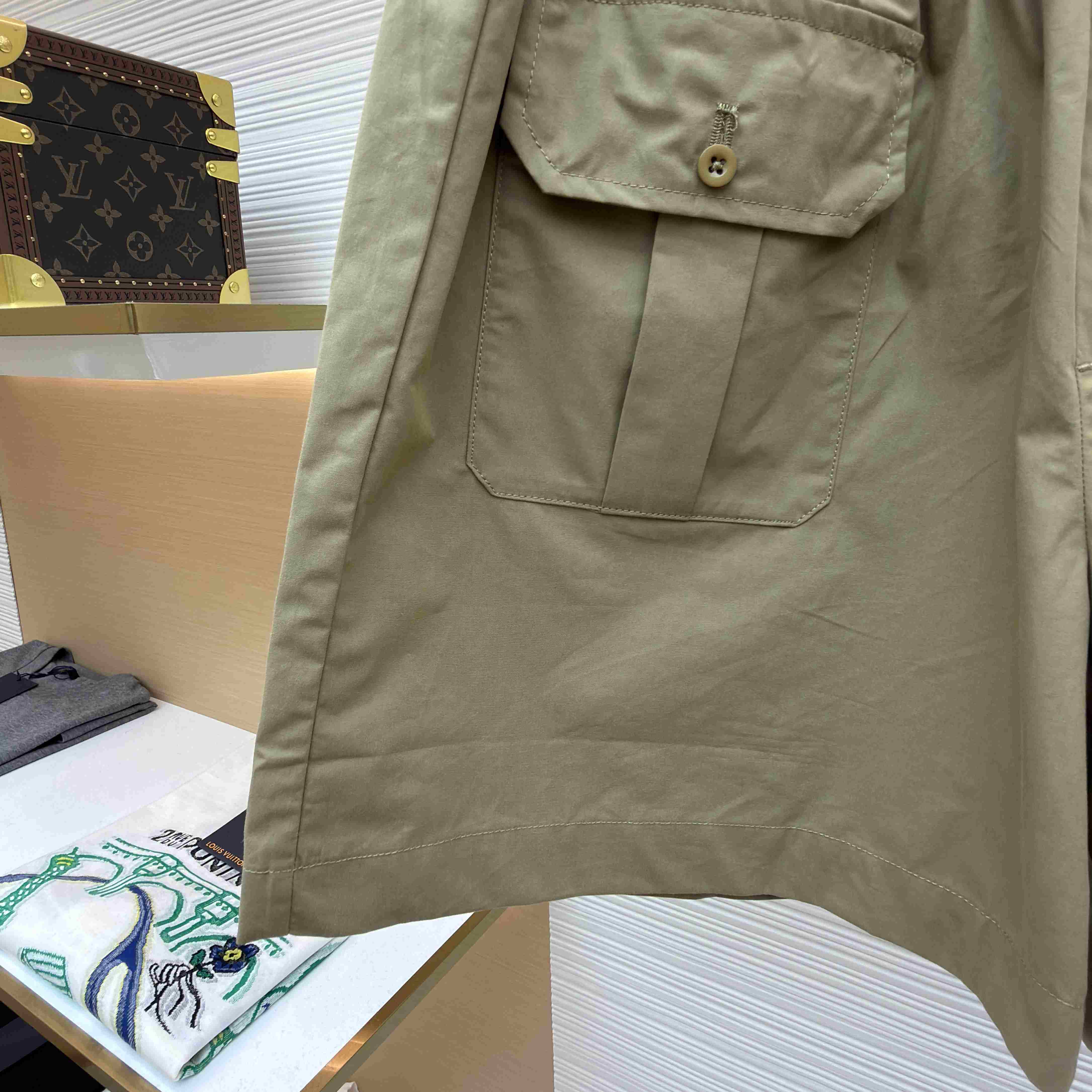 Prada Cotton Poplin Bermudas - DesignerGu