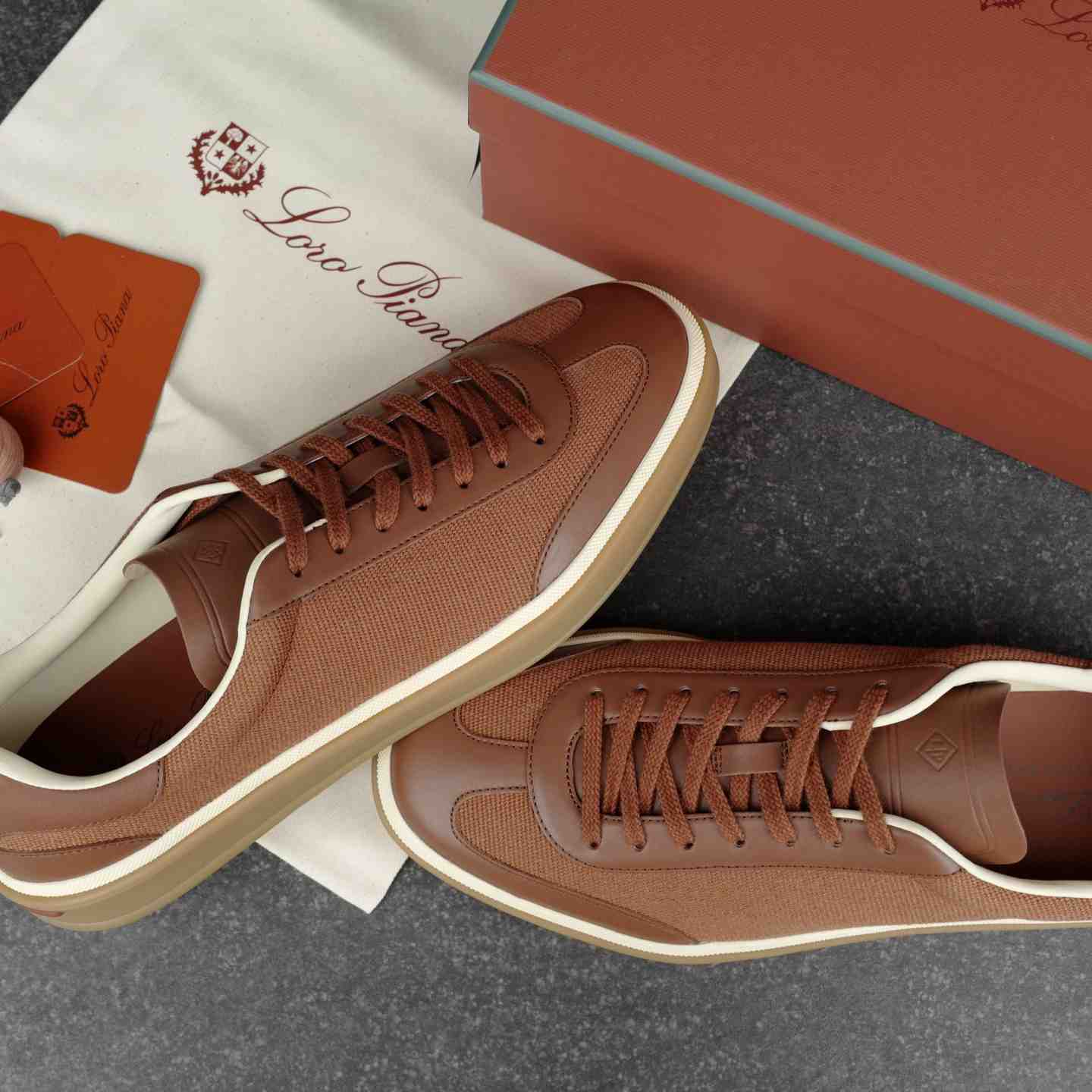Loro Piana Tennis Walk Sneaker - DesignerGu