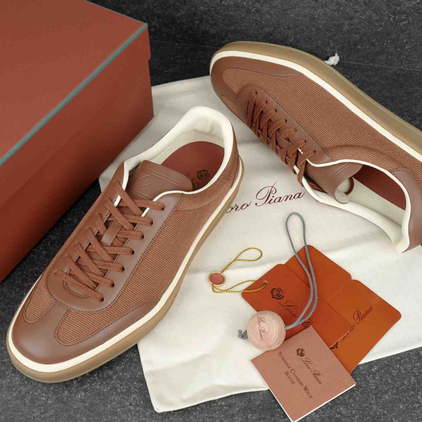 Loro Piana Tennis Walk Sneaker - DesignerGu