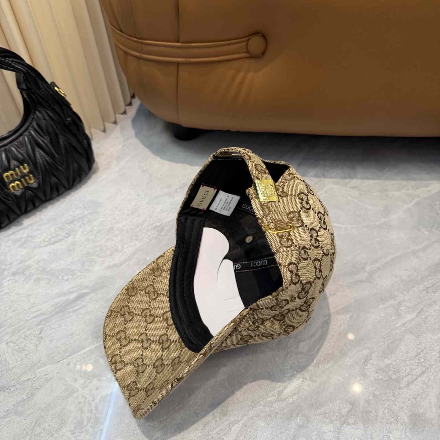 Gucci Cotton Denim Baseball Hat - DesignerGu