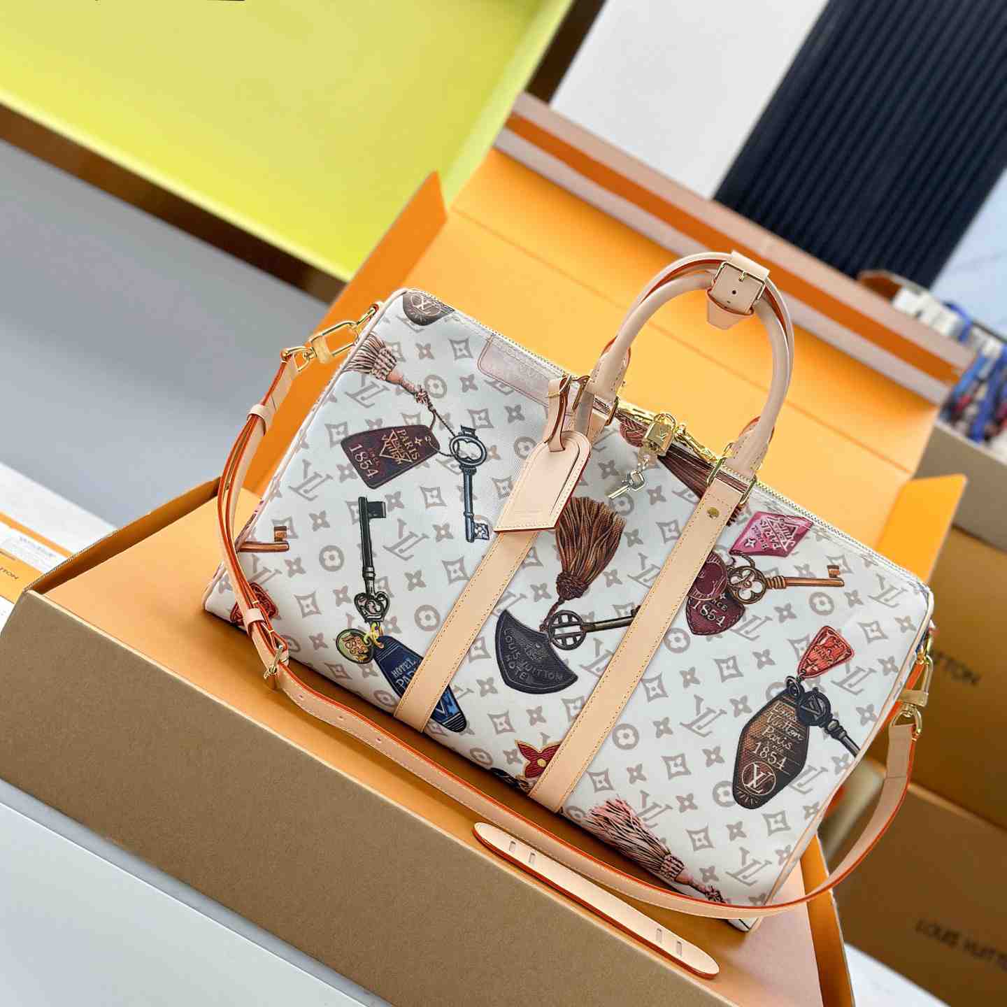 Louis Vuitton Keepall Bandoulière 45 M28780 - DesignerGu