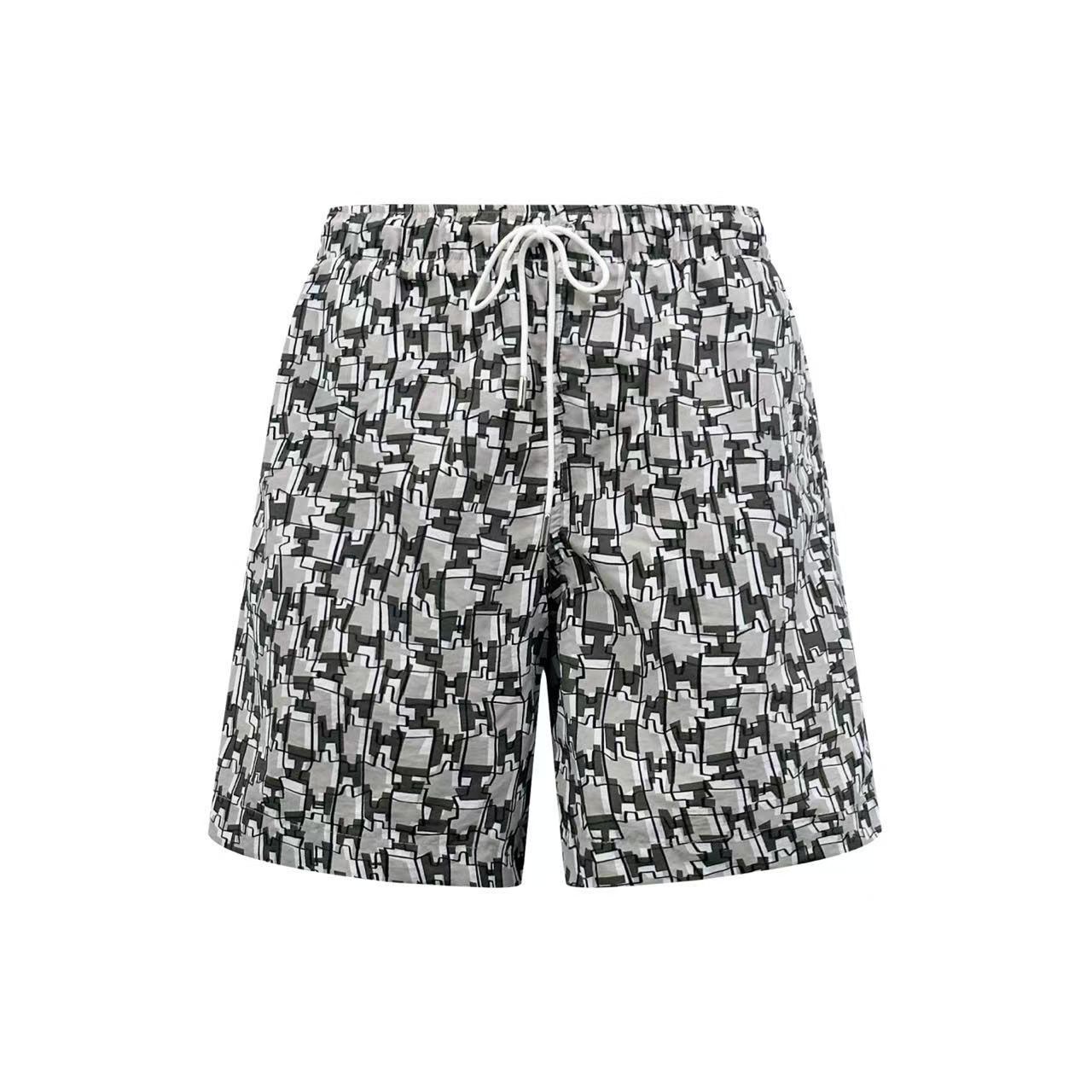 Hermes "H Cut Remix" Swim Trunks - DesignerGu