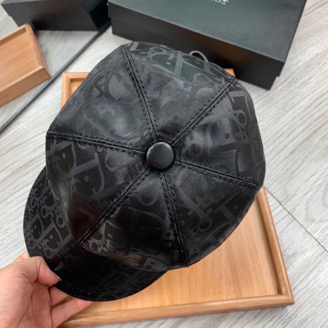 Dior Patterned Baseball Cap - DesignerGu