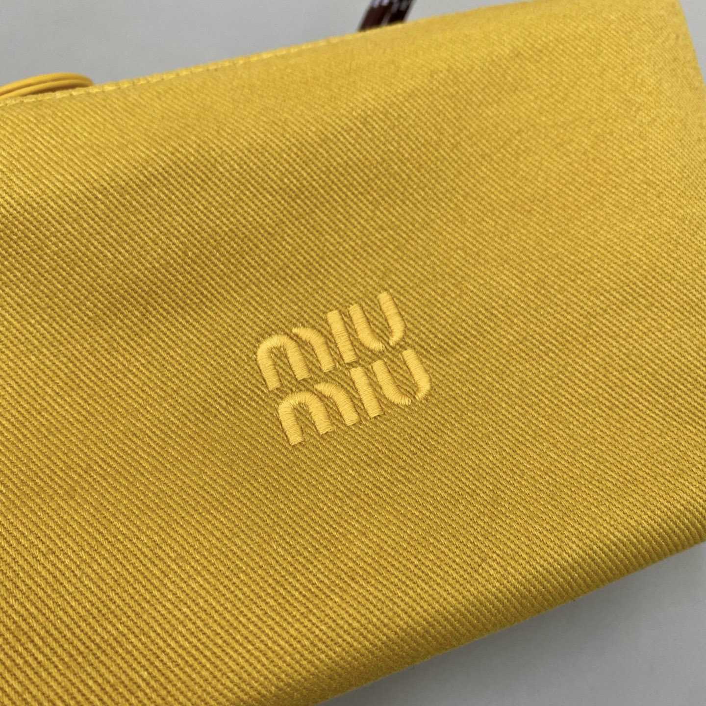 Miu Miu Gabardine Pouch - DesignerGu