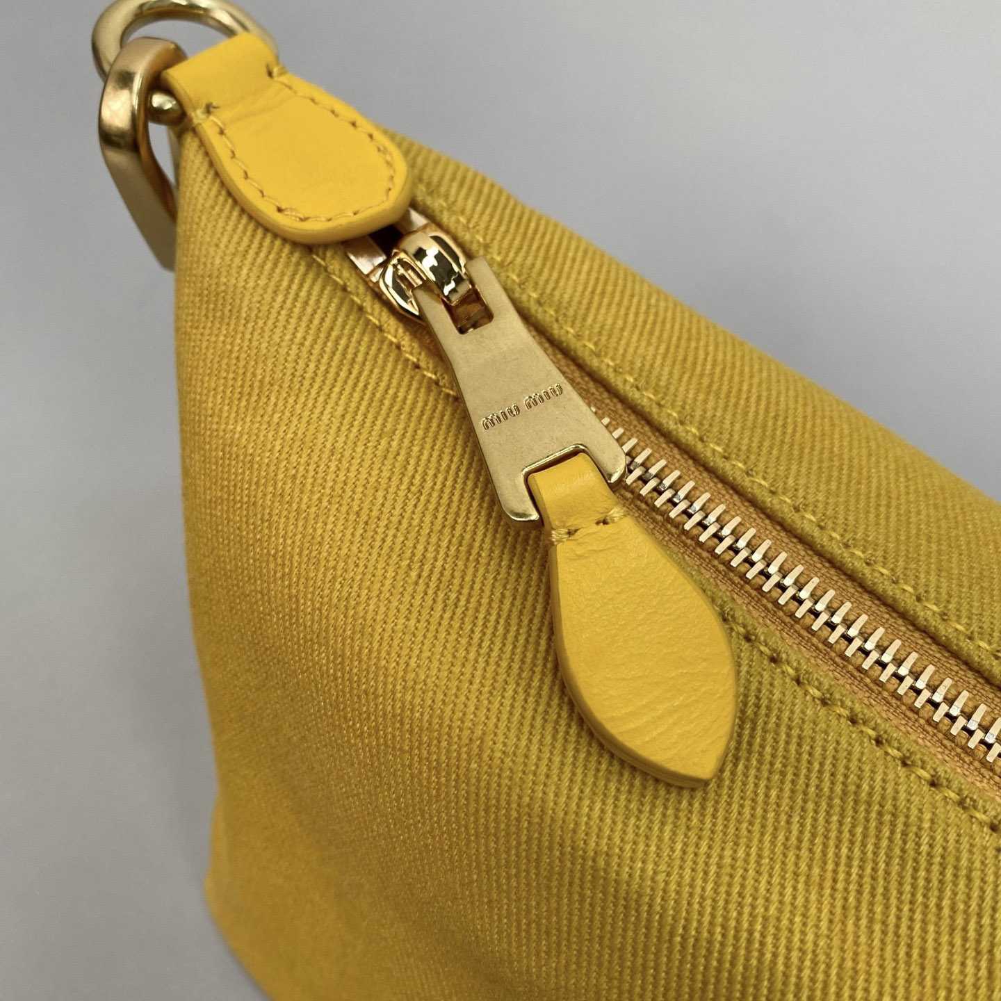Miu Miu Gabardine Pouch - DesignerGu
