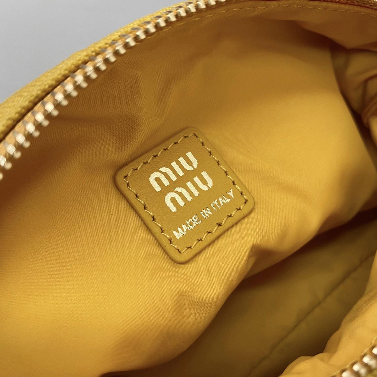 Miu Miu Gabardine Pouch - DesignerGu
