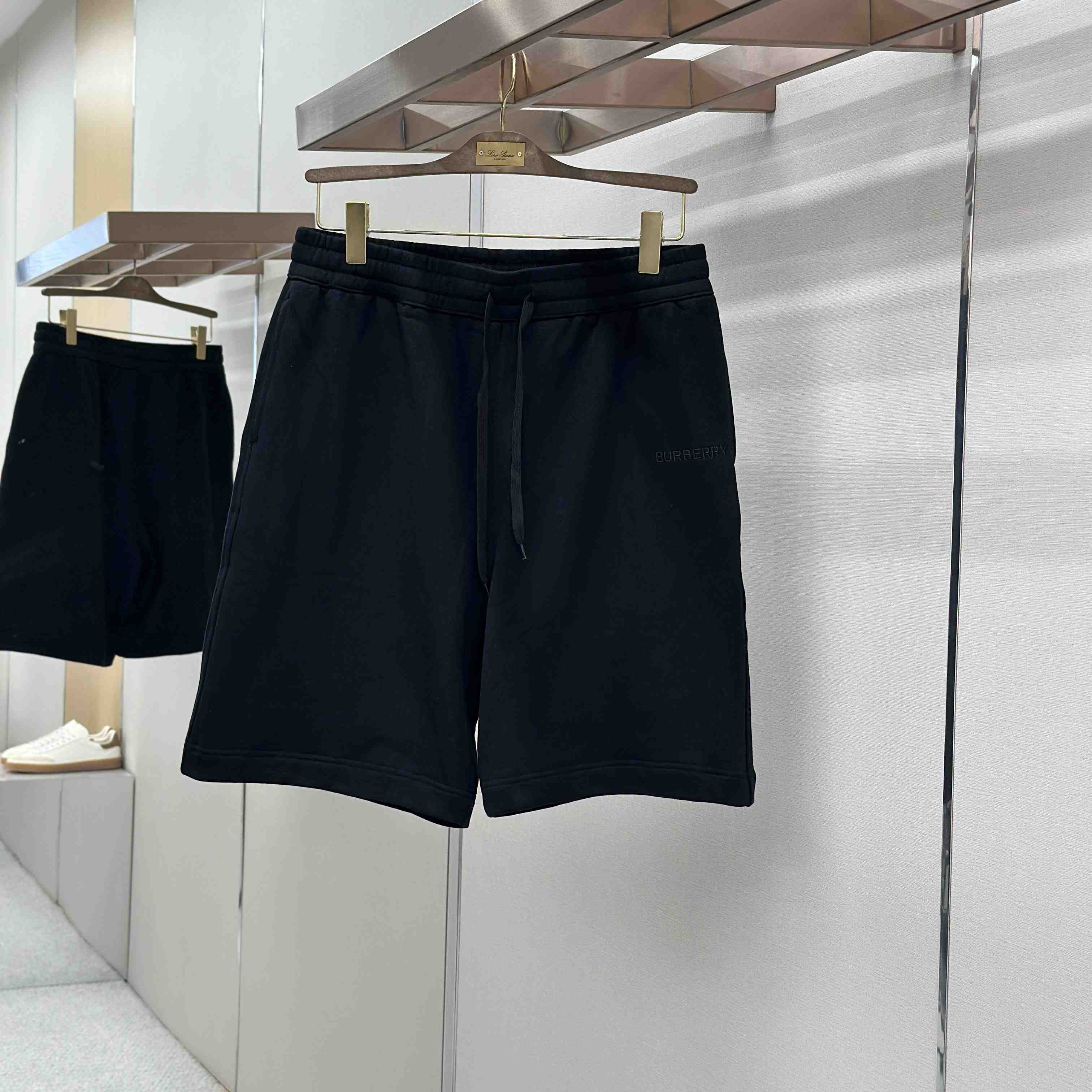 Burberry 'Taylor' Embroidered Logo Shorts - DesignerGu