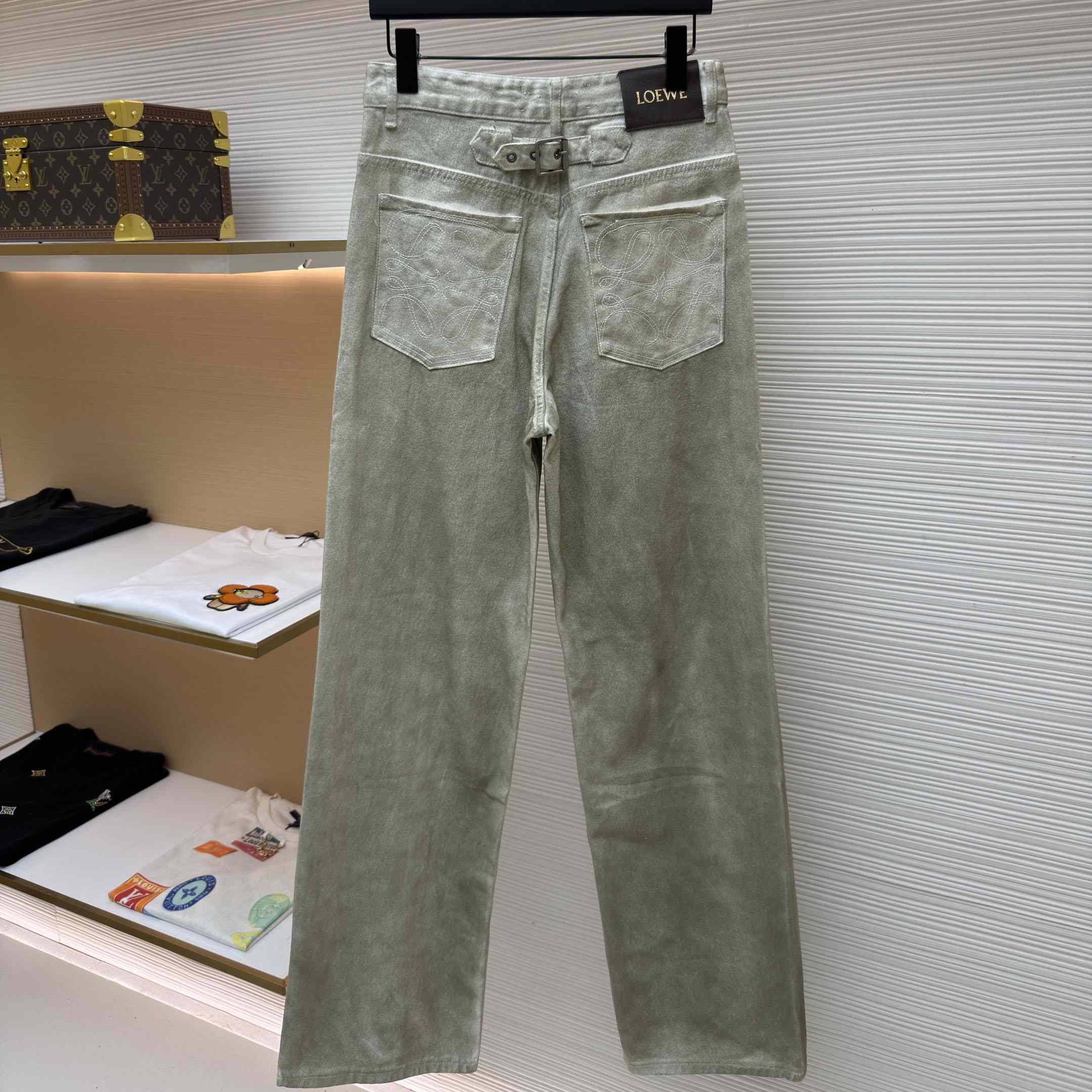 Loewe Jeans In Denim - DesignerGu