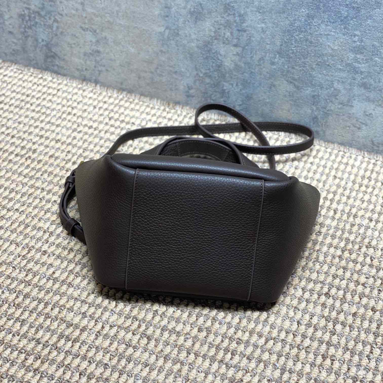 Saint Laurent LE 5 À 7 BABY BEA In Grained Leather - DesignerGu