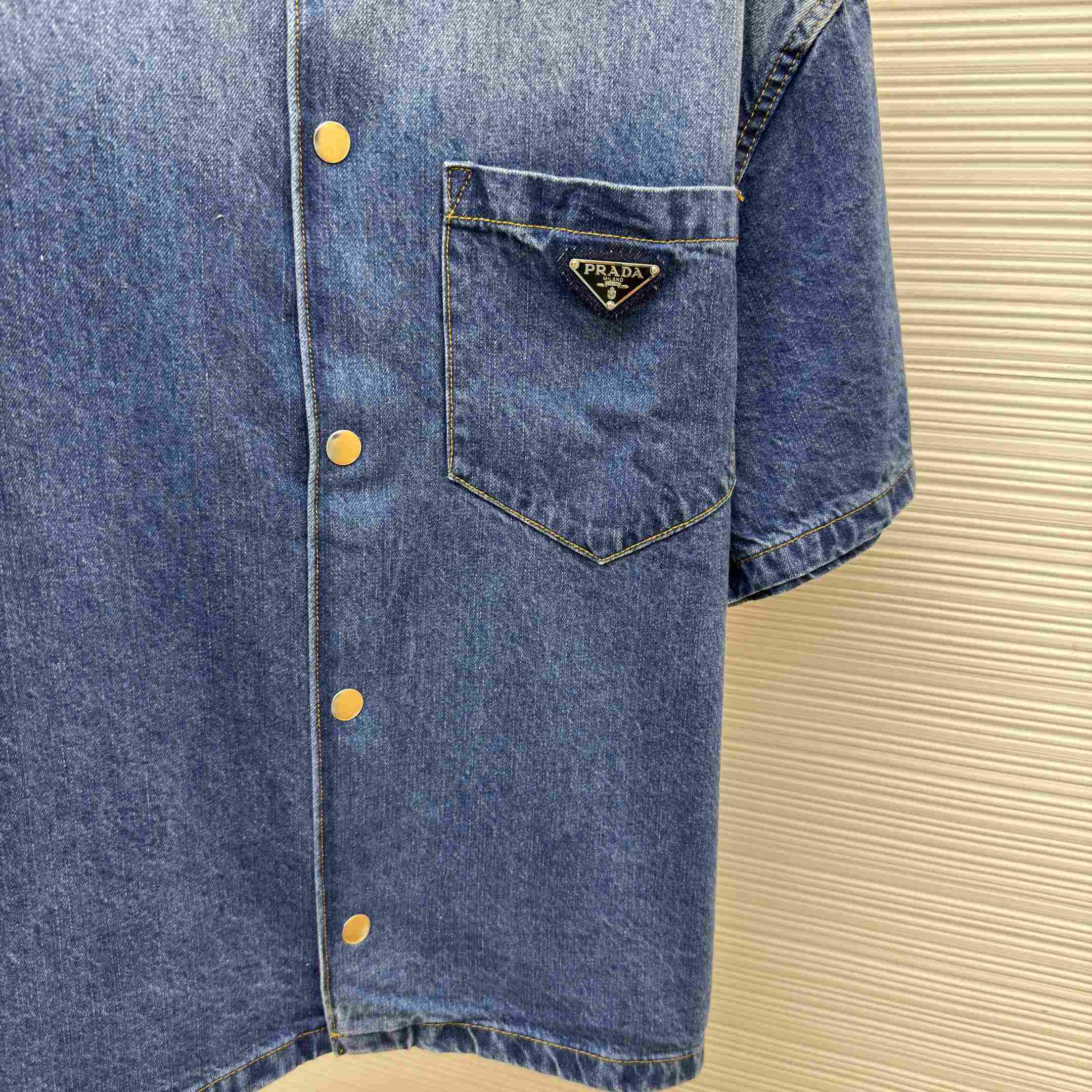 Prada Denim Shirt - DesignerGu
