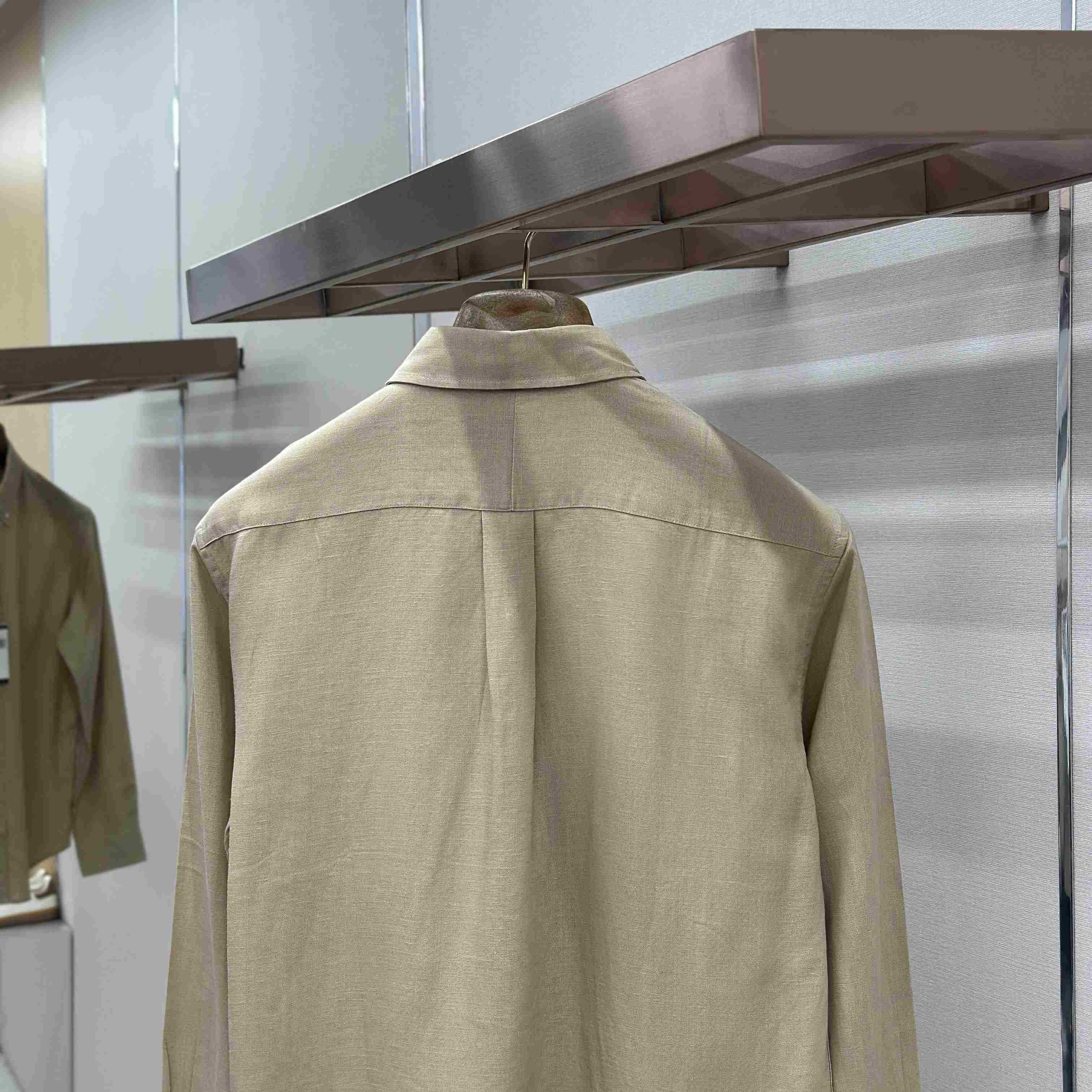  Ralph Lauren Classic Fit Linen Shirt - DesignerGu