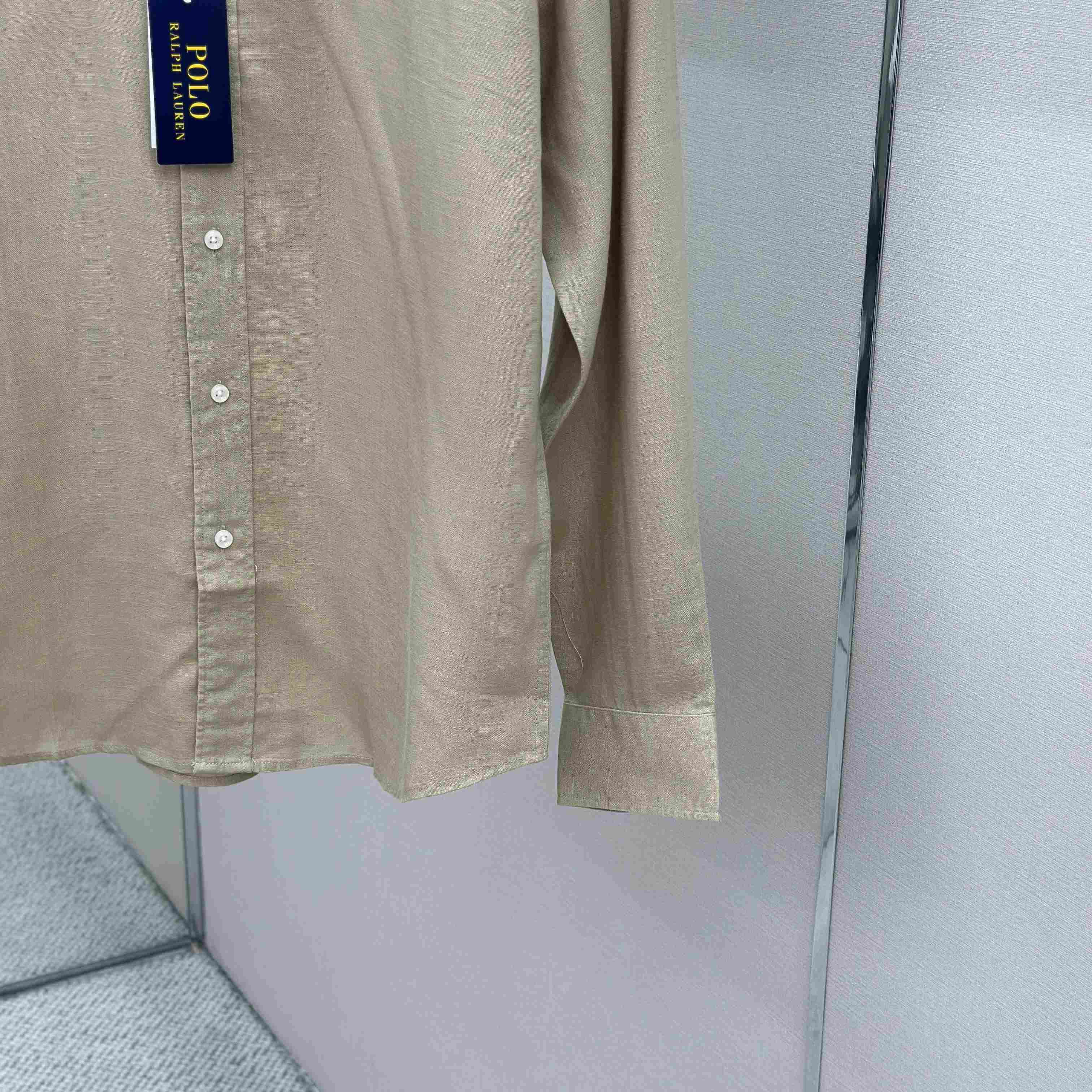  Ralph Lauren Classic Fit Linen Shirt - DesignerGu