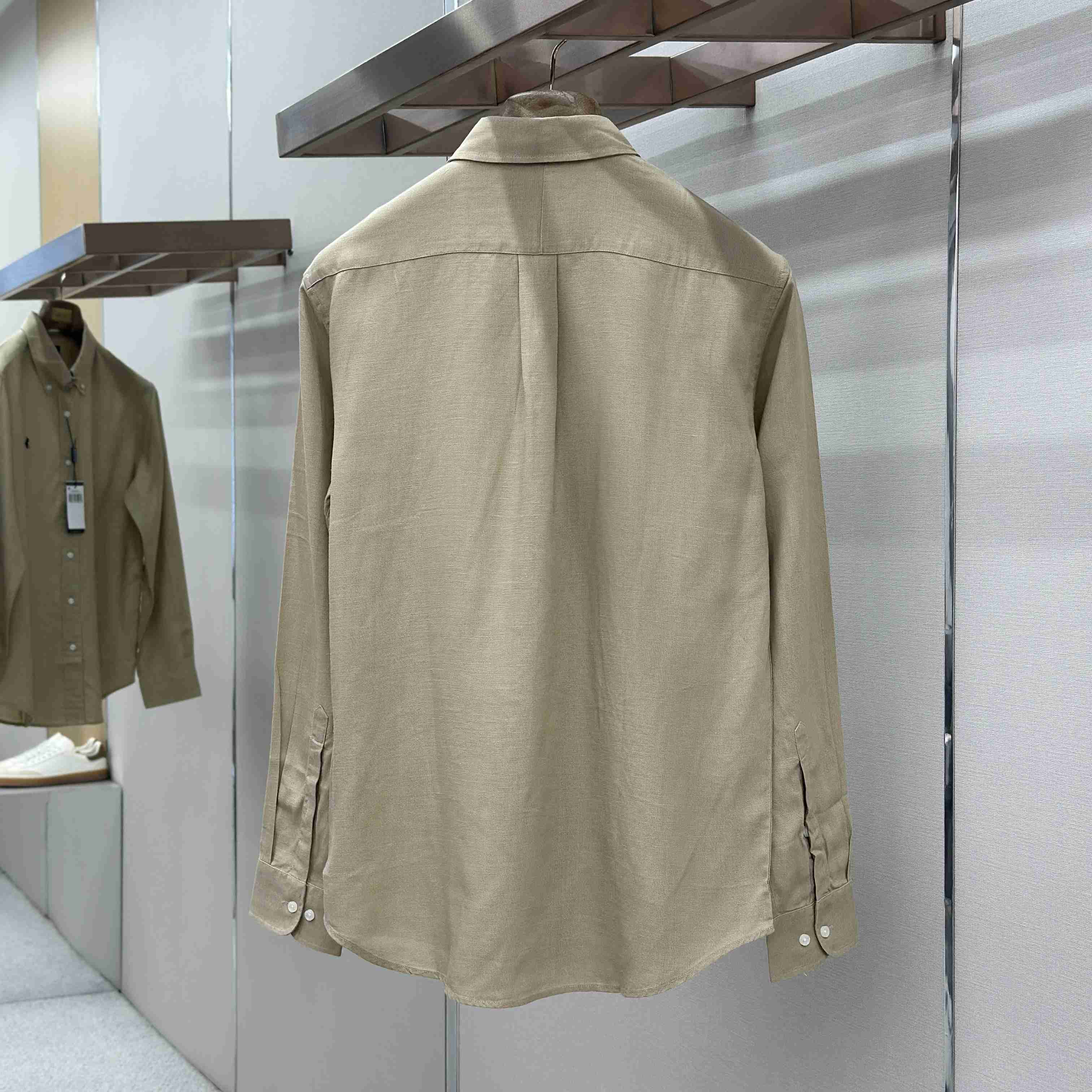  Ralph Lauren Classic Fit Linen Shirt - DesignerGu