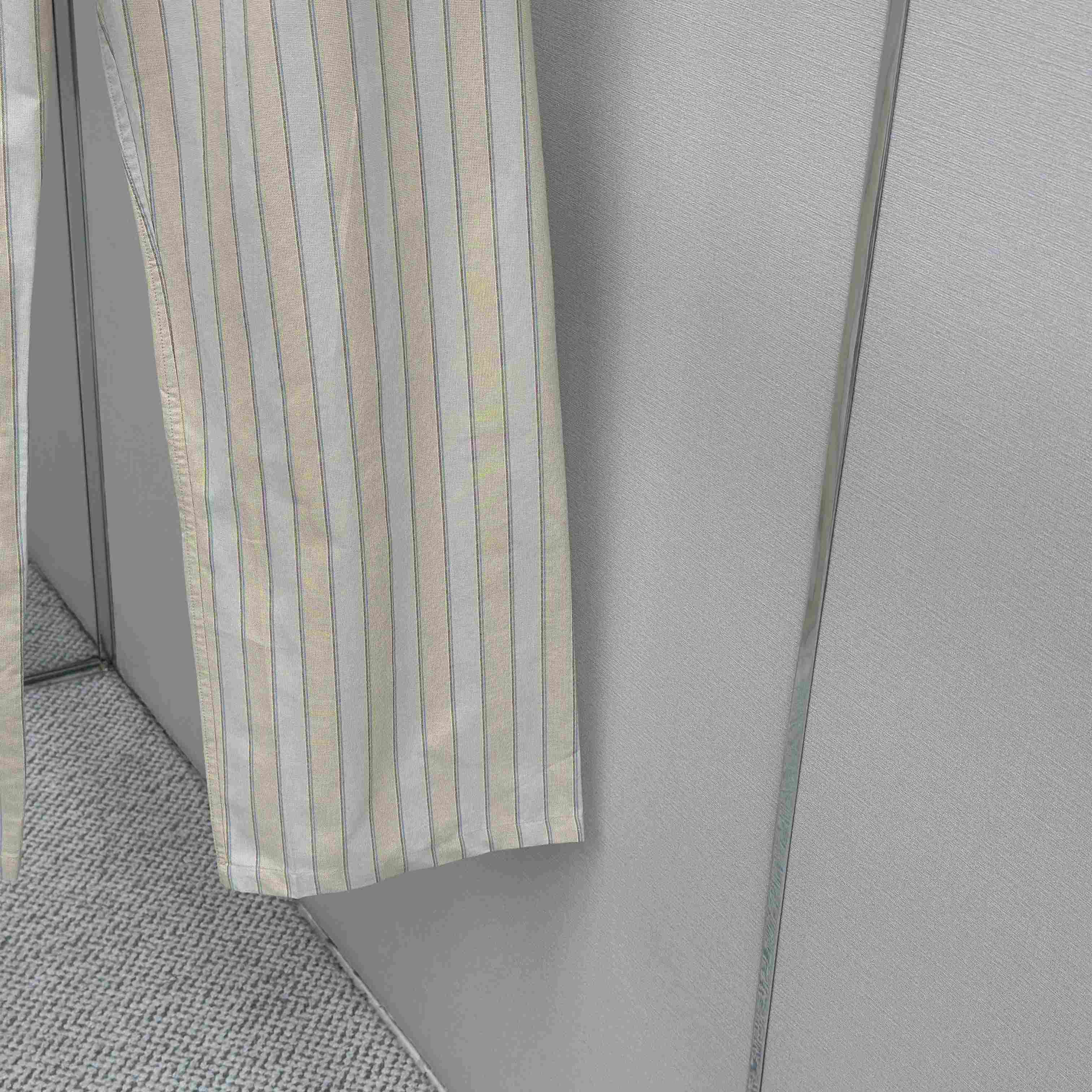 Maison Margiela Natural Striped Pocket Pants - DesignerGu
