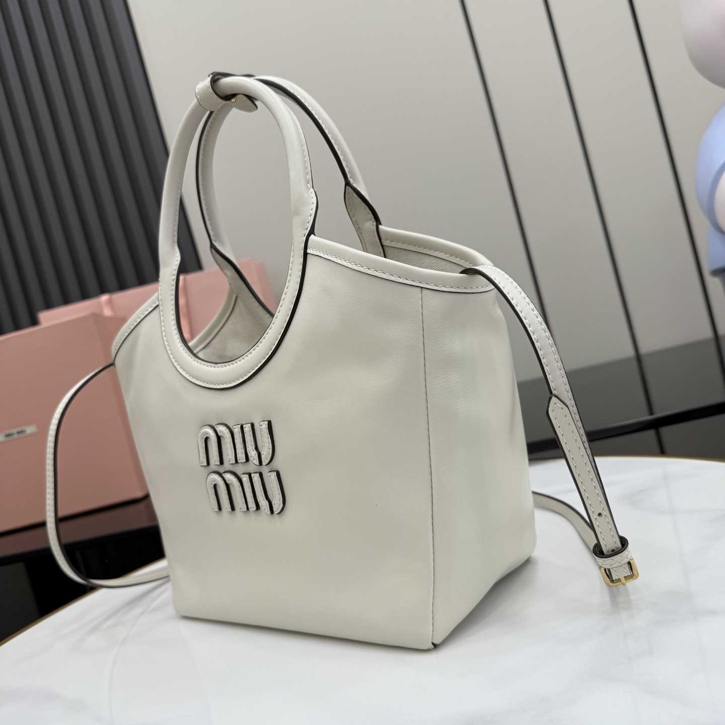 Miu Miu IVY Leather Bag 5BG288 - DesignerGu