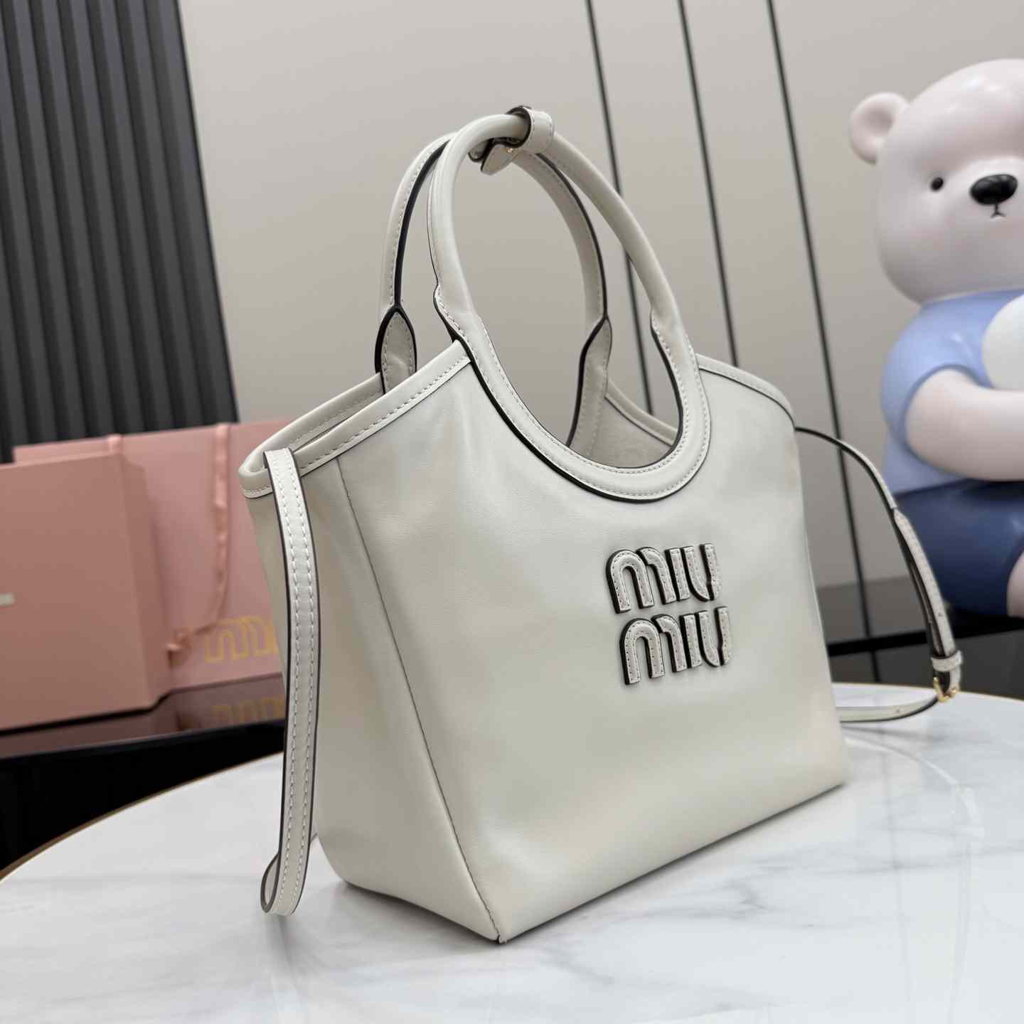 Miu Miu IVY Leather Bag 5BG288 - DesignerGu
