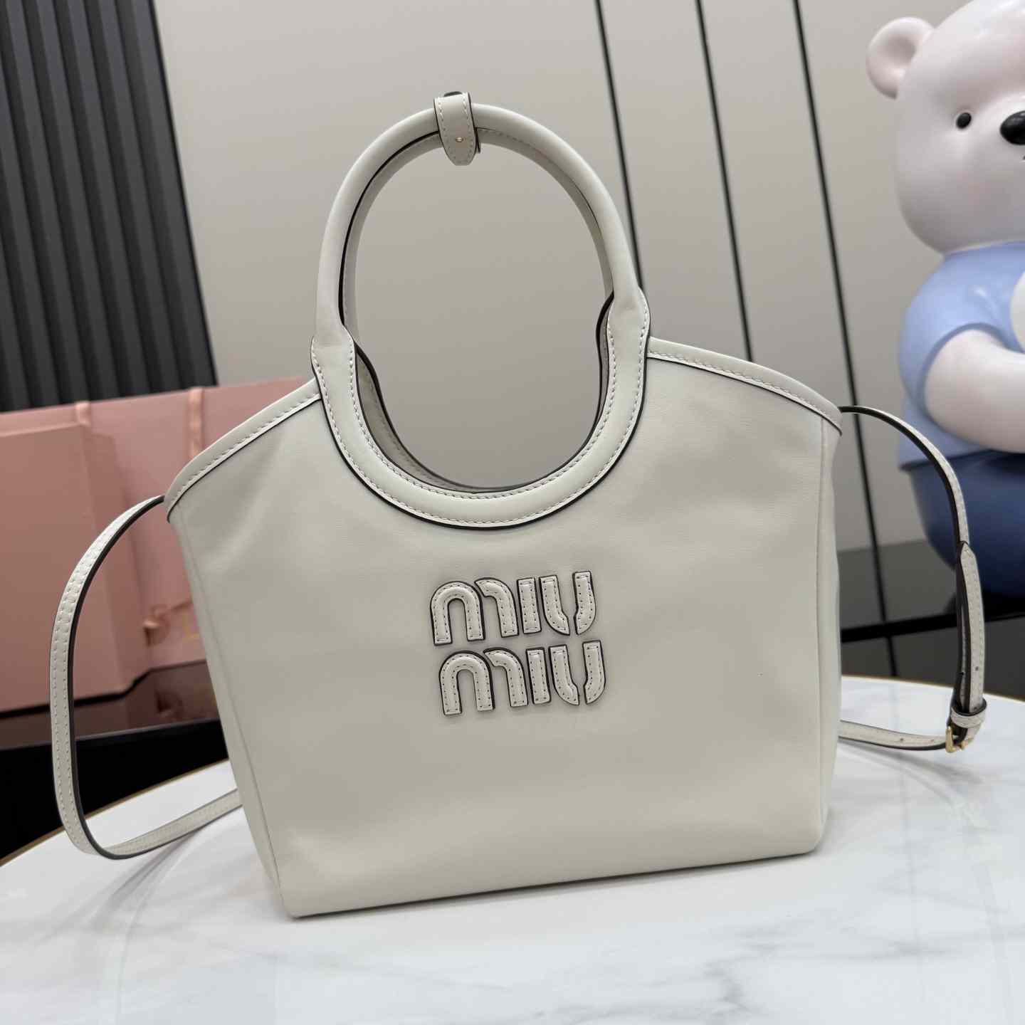Miu Miu IVY Leather Bag 5BG288 - DesignerGu