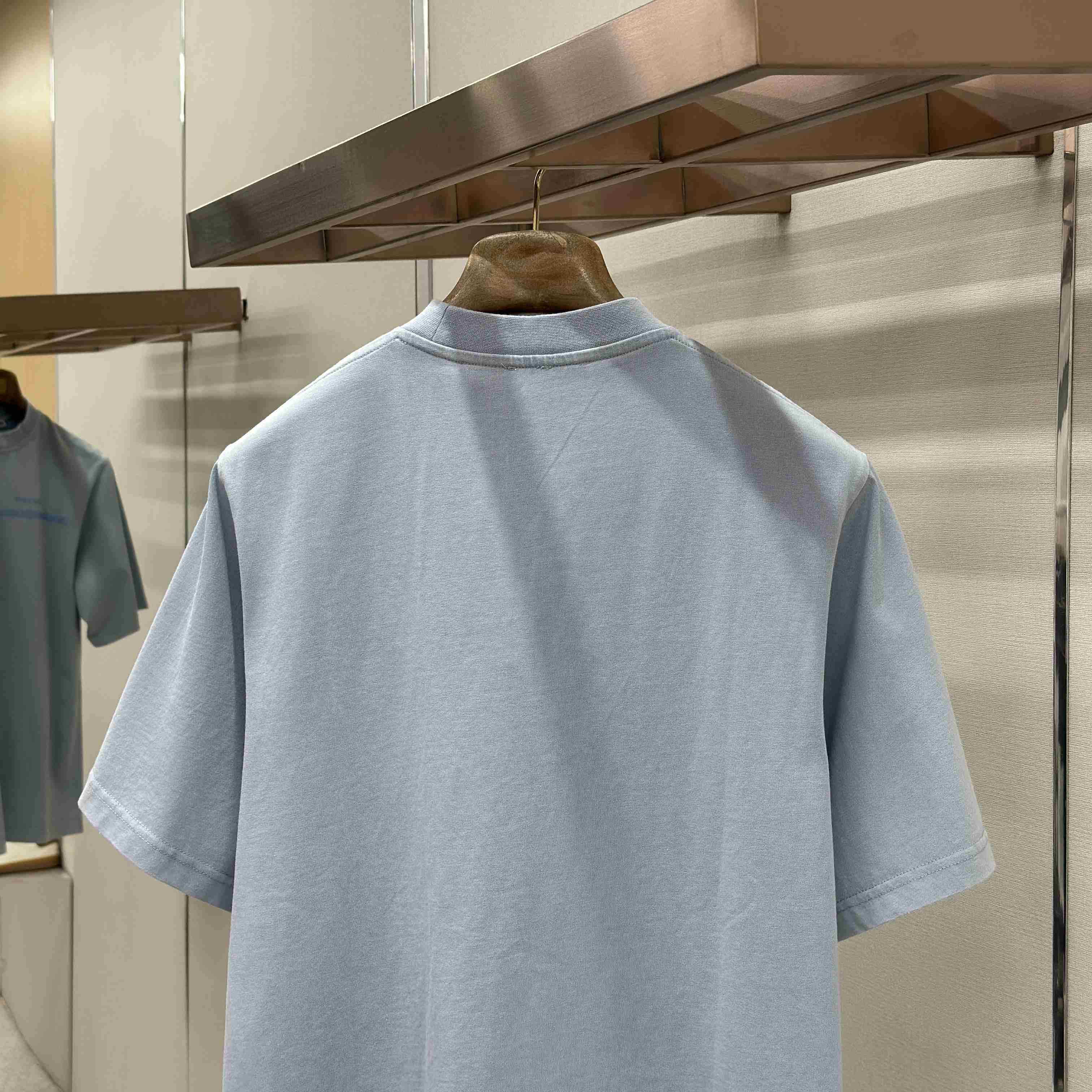 Alexander Wang Mirrored Logo Short Sleeve Tee  - DesignerGu