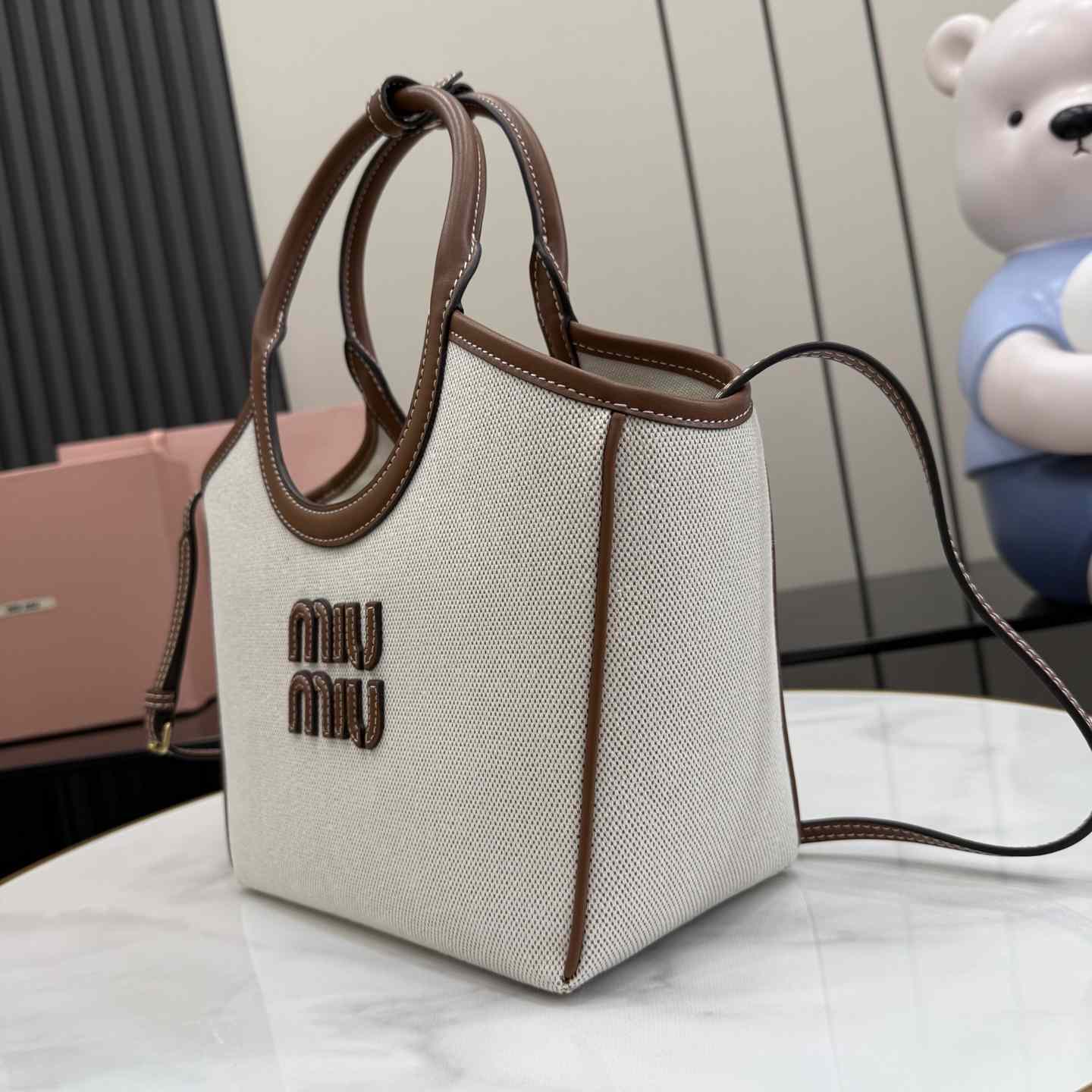 Miu Miu Lvy Denim Bag 5BG288 - DesignerGu