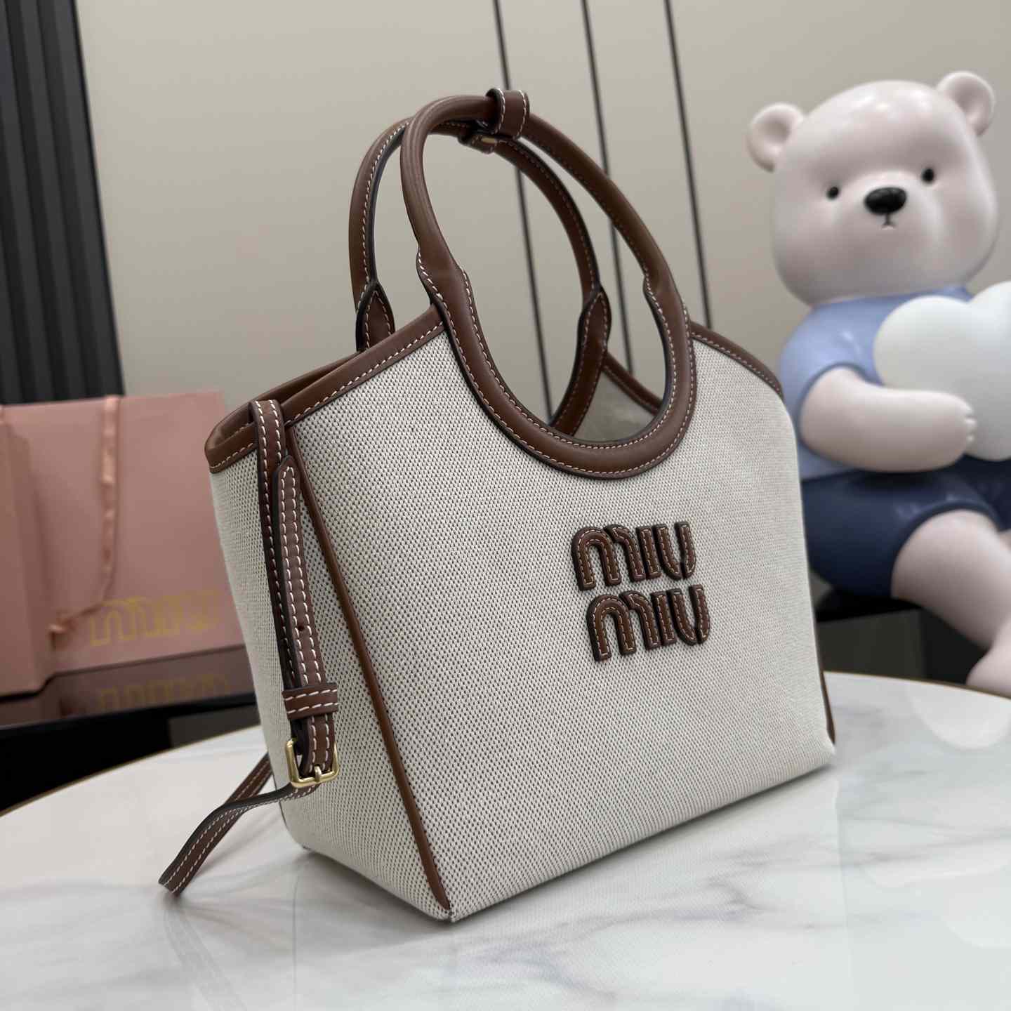 Miu Miu Lvy Denim Bag 5BG288 - DesignerGu