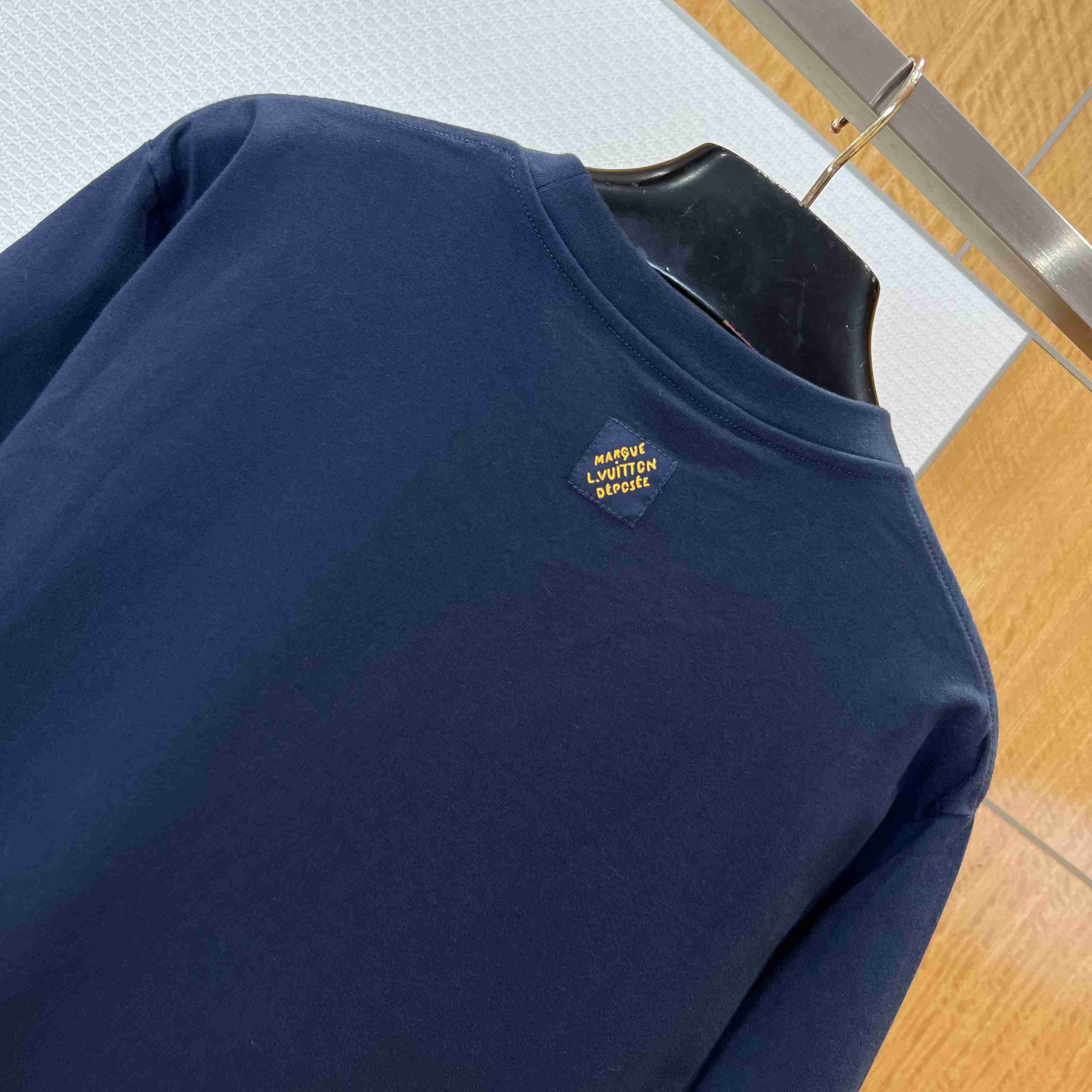 Louis Vuitton Denim Signature T-Shirt 1AK7H9 - DesignerGu