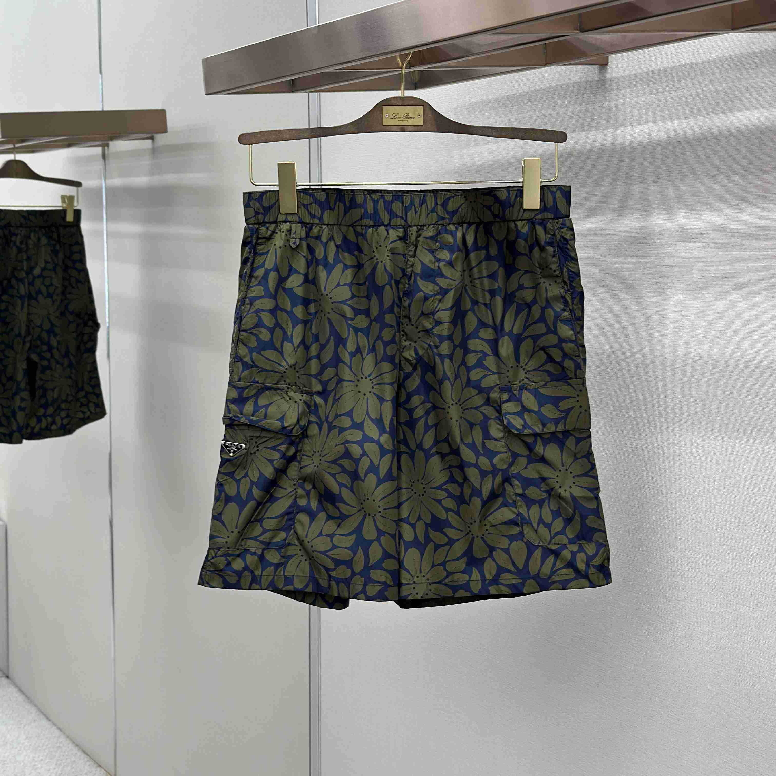 Prada Printed Re-Nylon Swim Trunks - DesignerGu