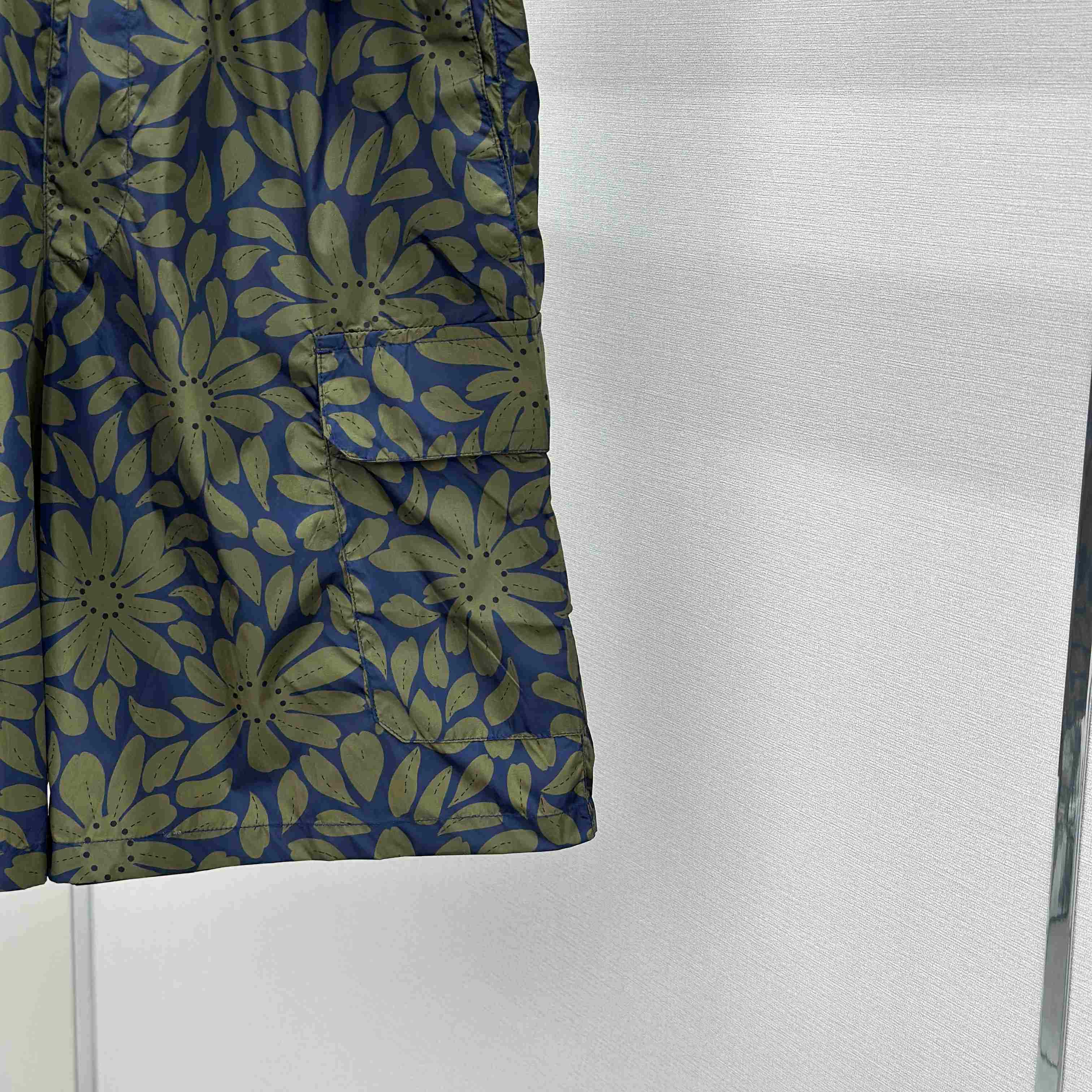 Prada Printed Re-Nylon Swim Trunks - DesignerGu