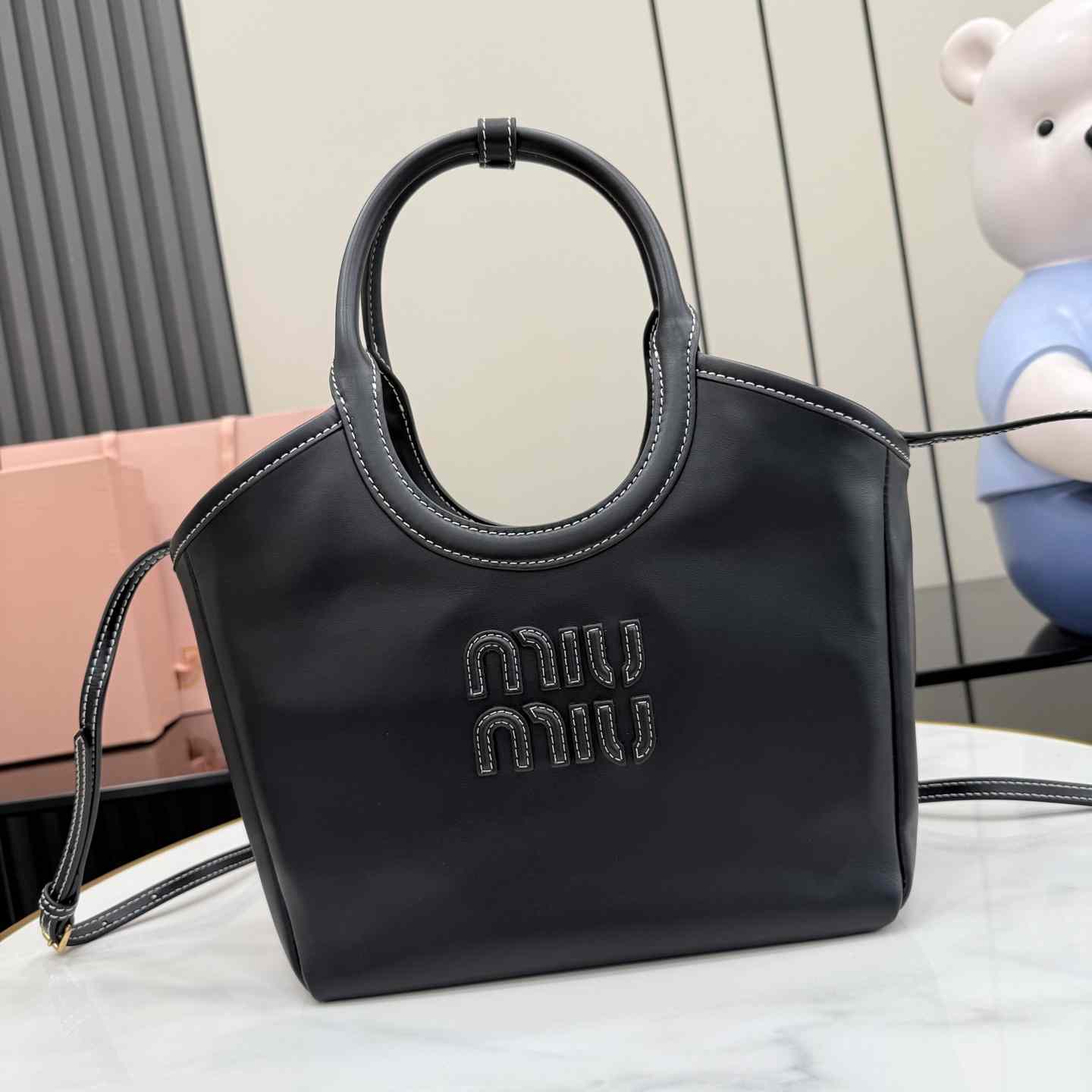 Miu Miu IVY Leather Bag 5BG288 - DesignerGu