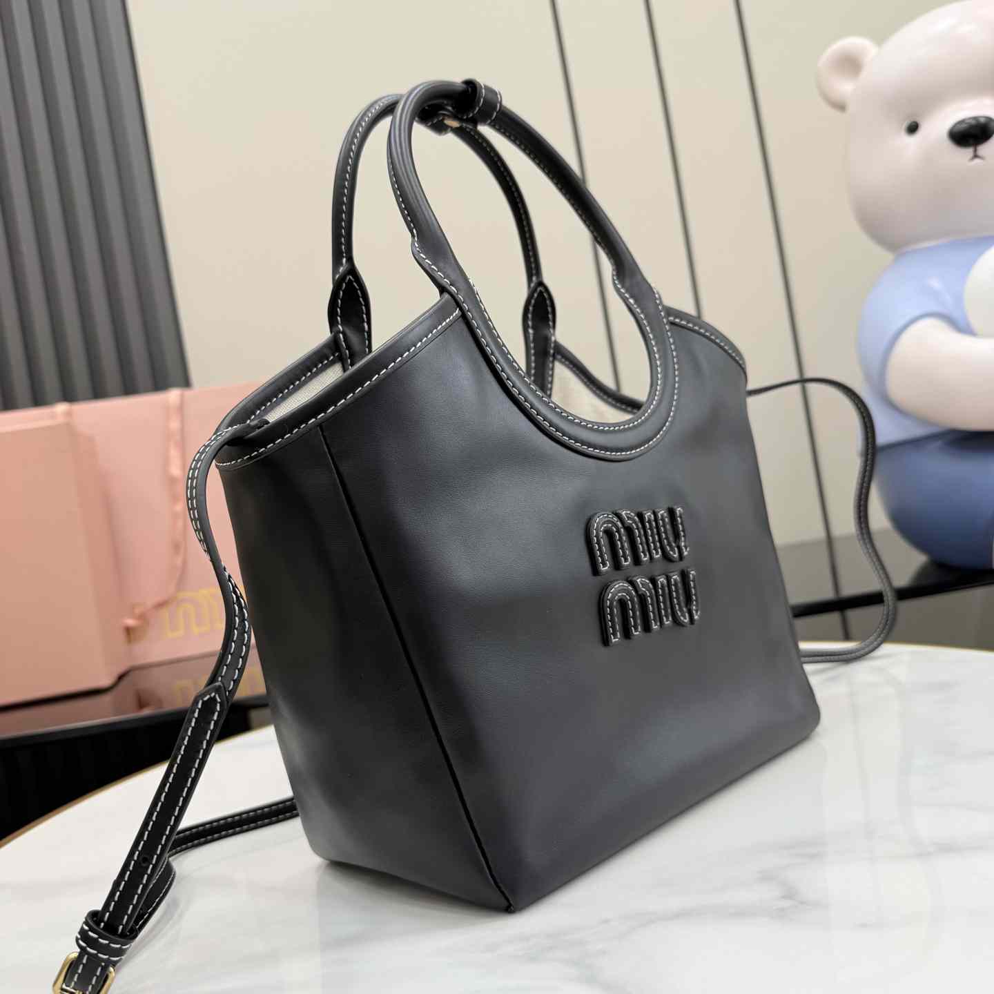 Miu Miu IVY Leather Bag 5BG288 - DesignerGu