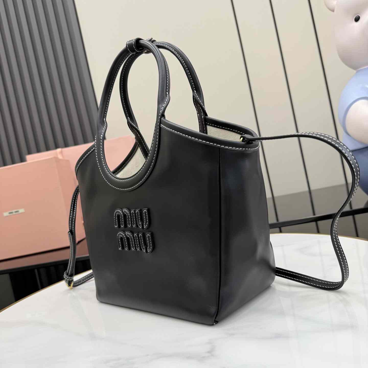 Miu Miu IVY Leather Bag 5BG288 - DesignerGu