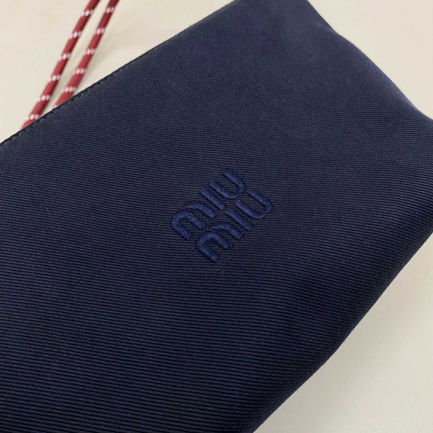 Miu Miu Gabardine Pouch - DesignerGu