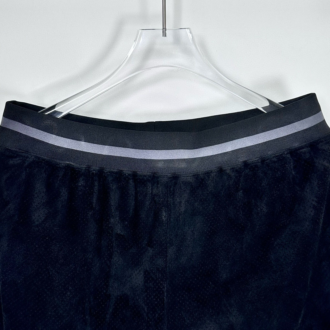 Supreme Ultrasuede Mesh Short 'Black' - DesignerGu