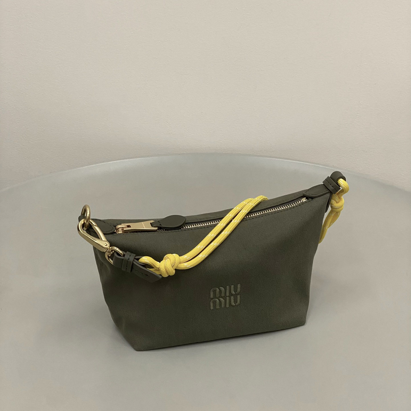 Miu Miu Gabardine Pouch - DesignerGu