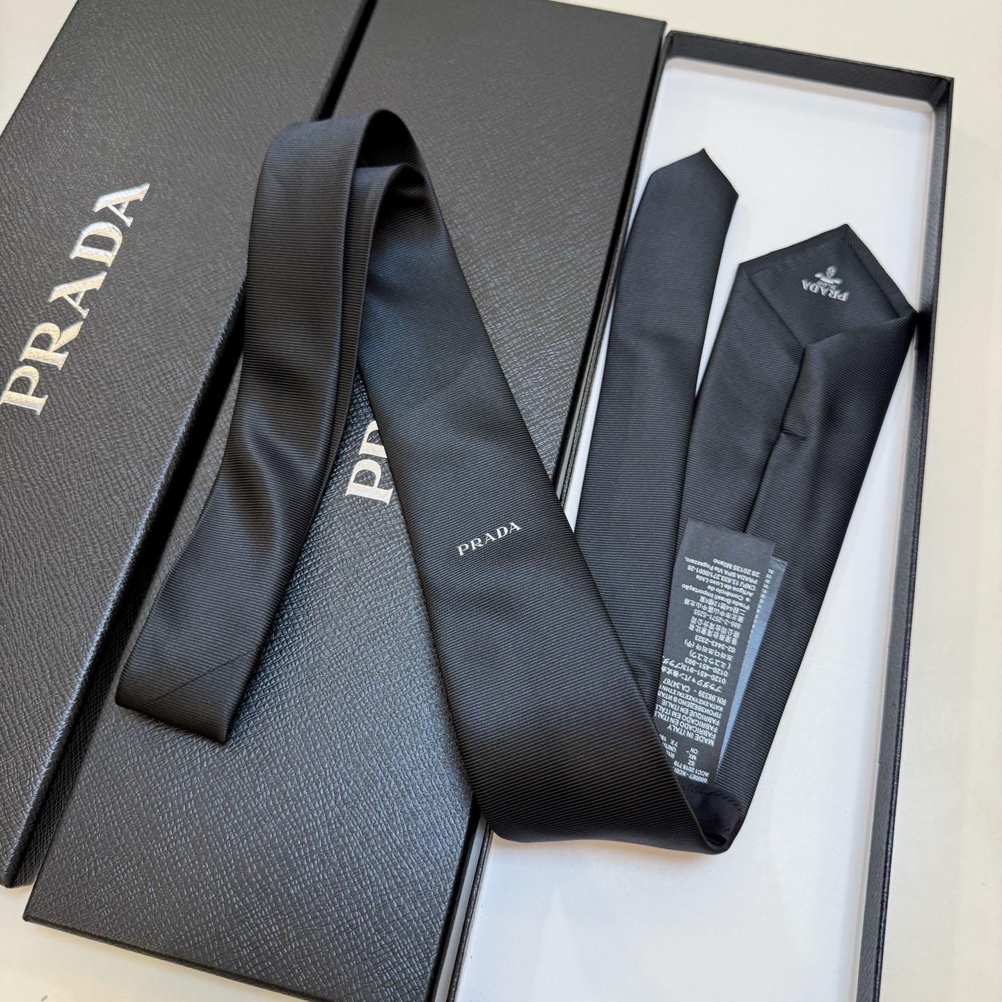 Prada Silk Tie - DesignerGu